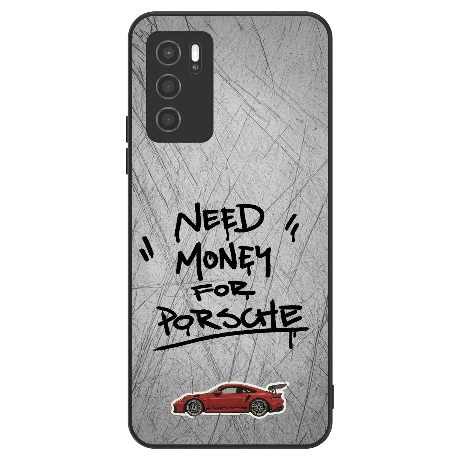 Picasee ULTIMATE CASE pro OPPO A16 - Grey Drift