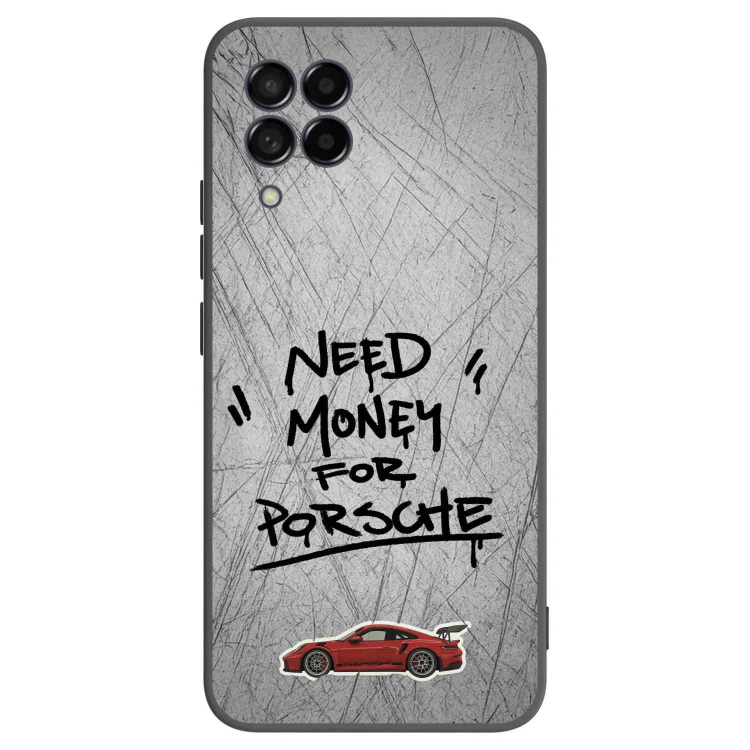 Picasee silikonový černý obal pro Samsung Galaxy M53 5G - Grey Drift
