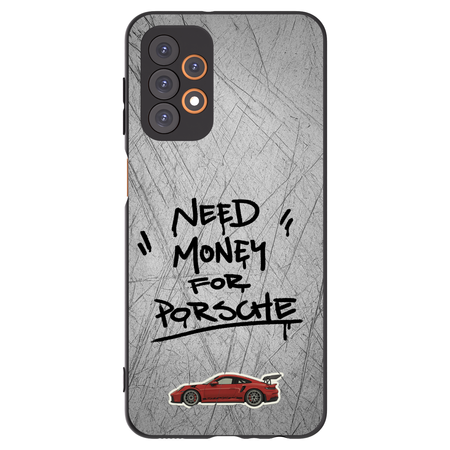 Picasee silikonový černý obal pro Samsung Galaxy A23 A236B 5G - Grey Drift