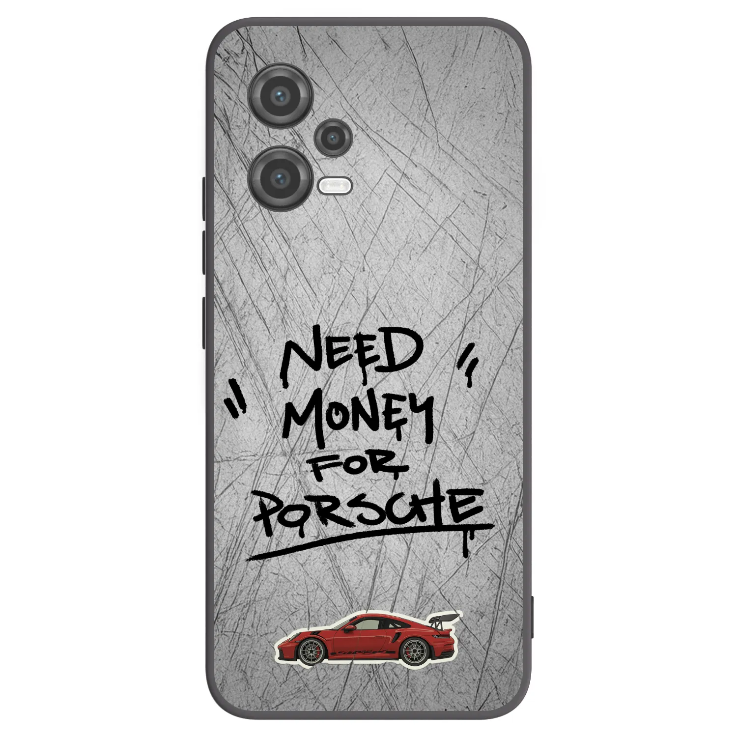 Picasee silikonový černý obal pro Xiaomi Poco X5 - Grey Drift