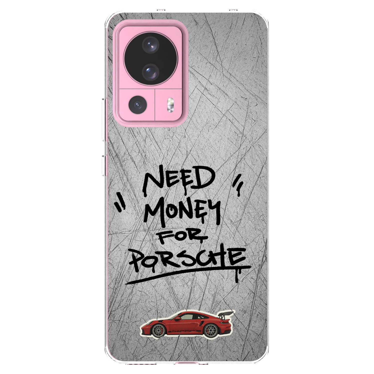 Picasee silikonový průhledný obal pro Xiaomi 13 Lite - Grey Drift