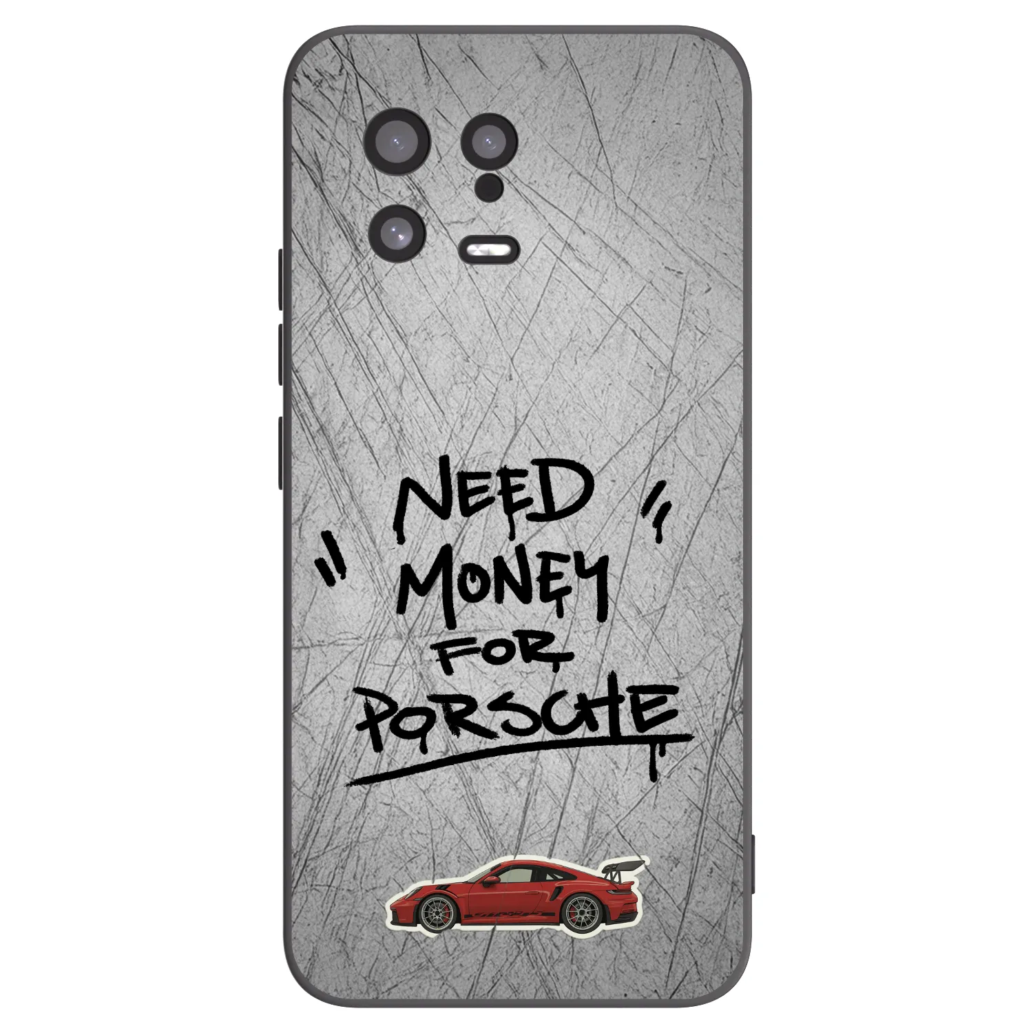 Picasee silikonový černý obal pro Xiaomi 13 - Grey Drift
