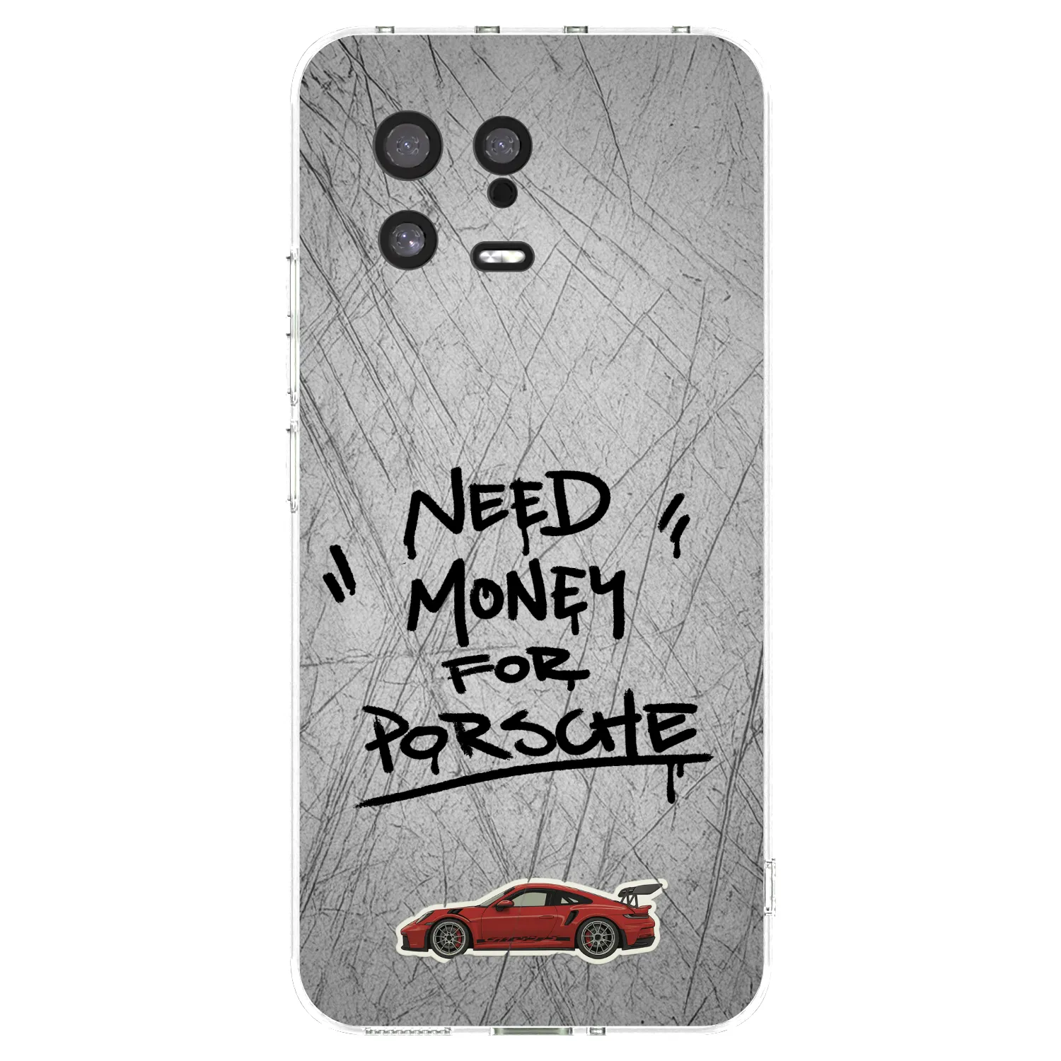 Picasee silikonový průhledný obal pro Xiaomi 13 - Grey Drift