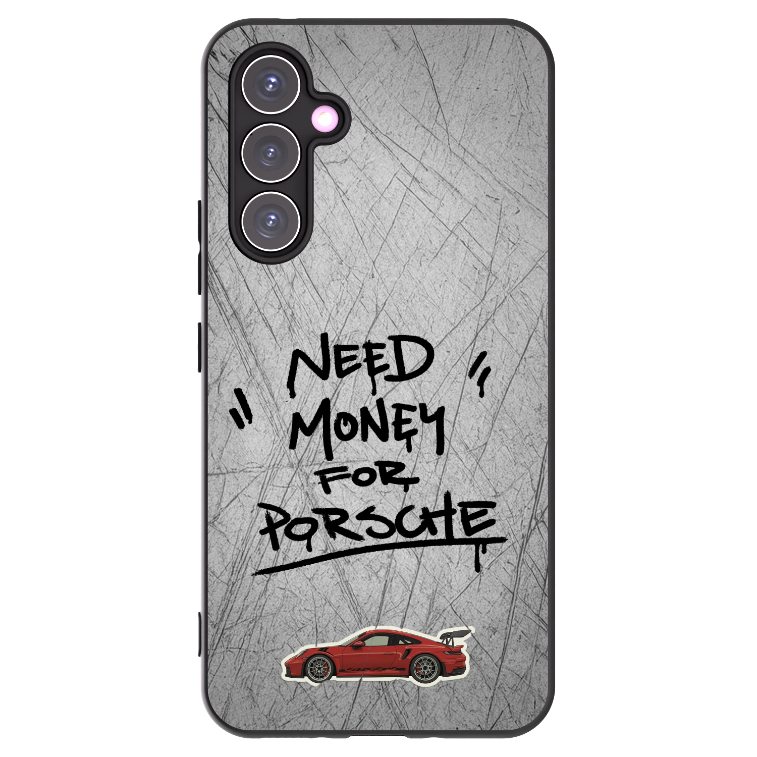 Picasee silikonový černý obal pro Samsung Galaxy A54 5G A546B - Grey Drift