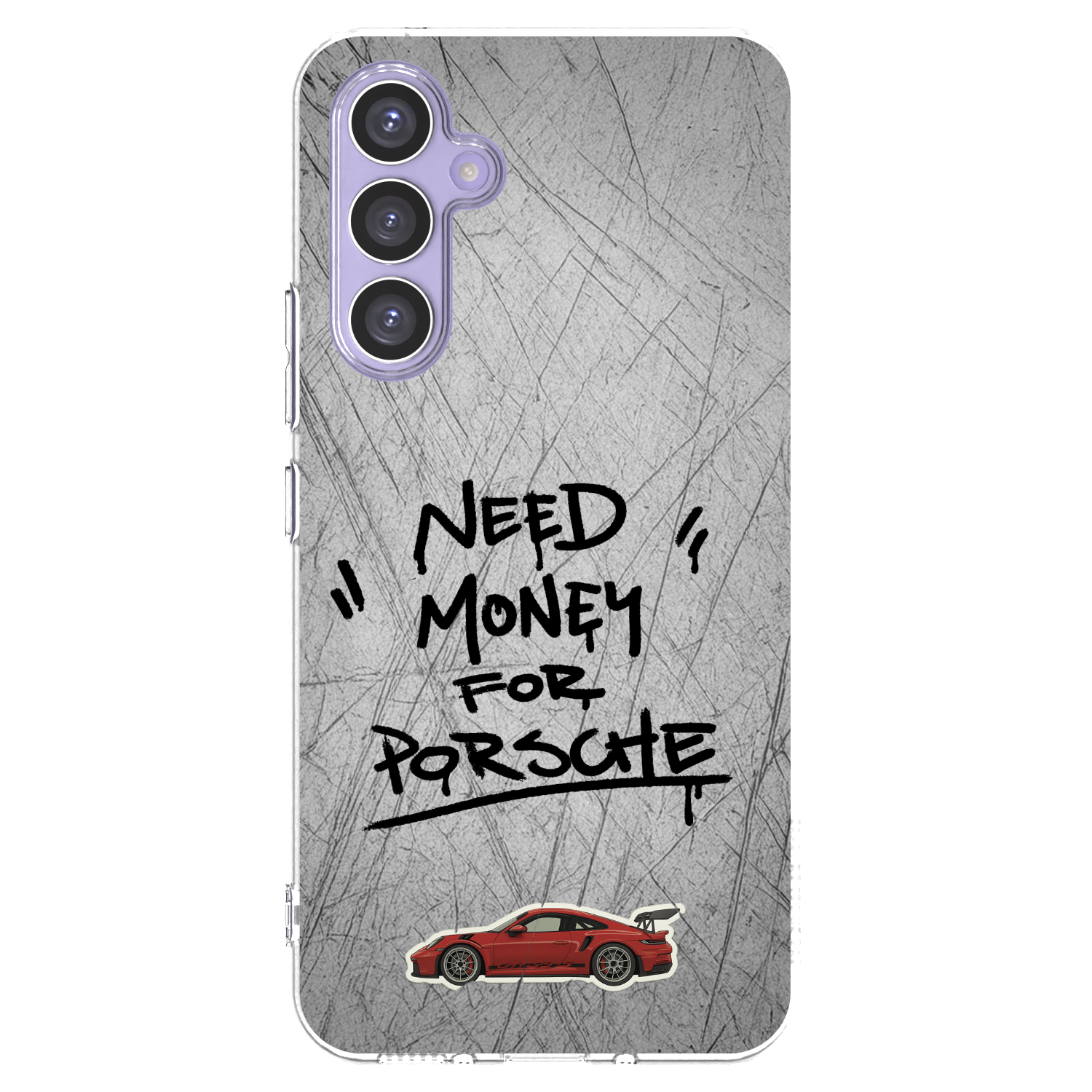 Picasee silikonový průhledný obal pro Samsung Galaxy A54 5G A546B - Grey Drift
