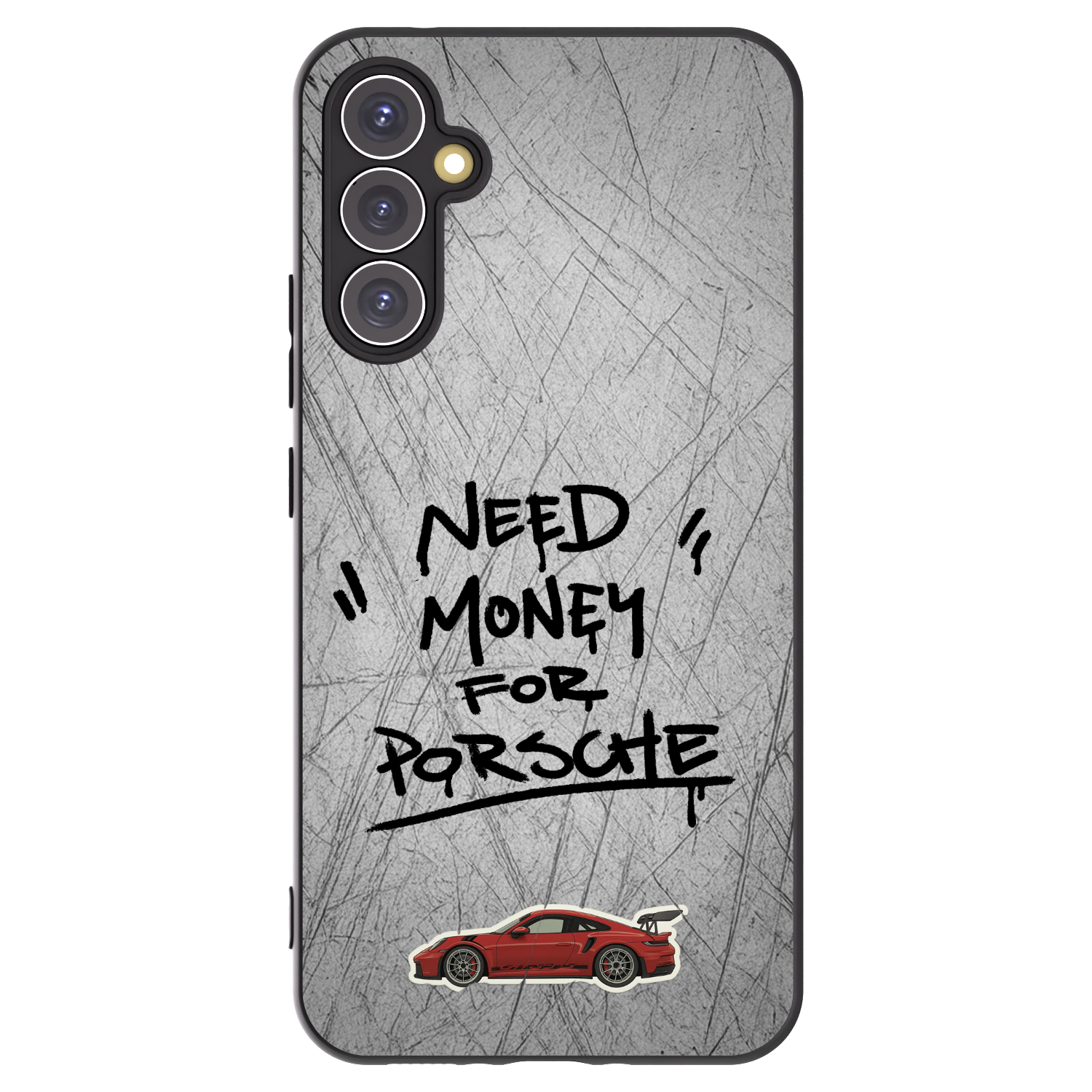 Picasee silikonový černý obal pro Samsung Galaxy A34 5G A346B - Grey Drift