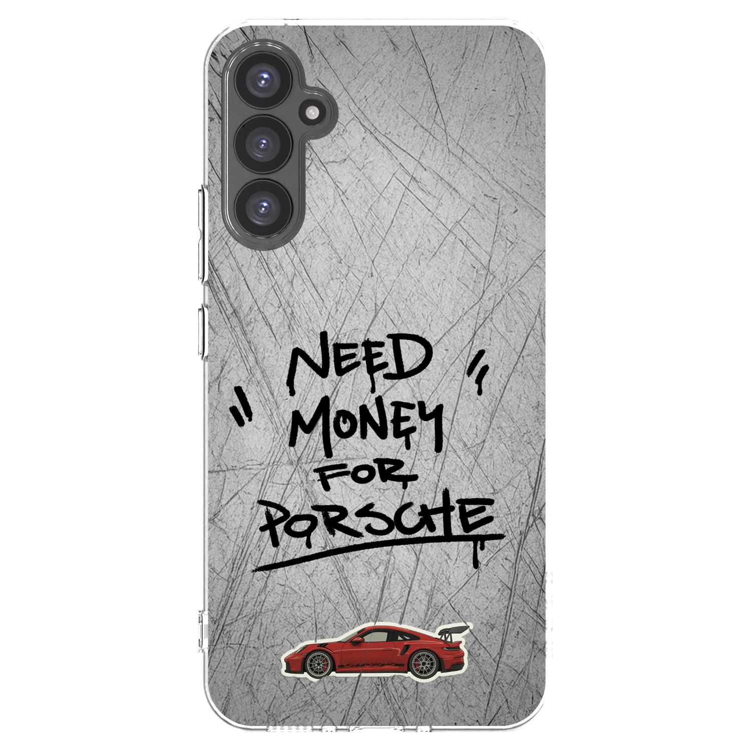 Picasee silikonový průhledný obal pro Samsung Galaxy A34 5G A346B - Grey Drift