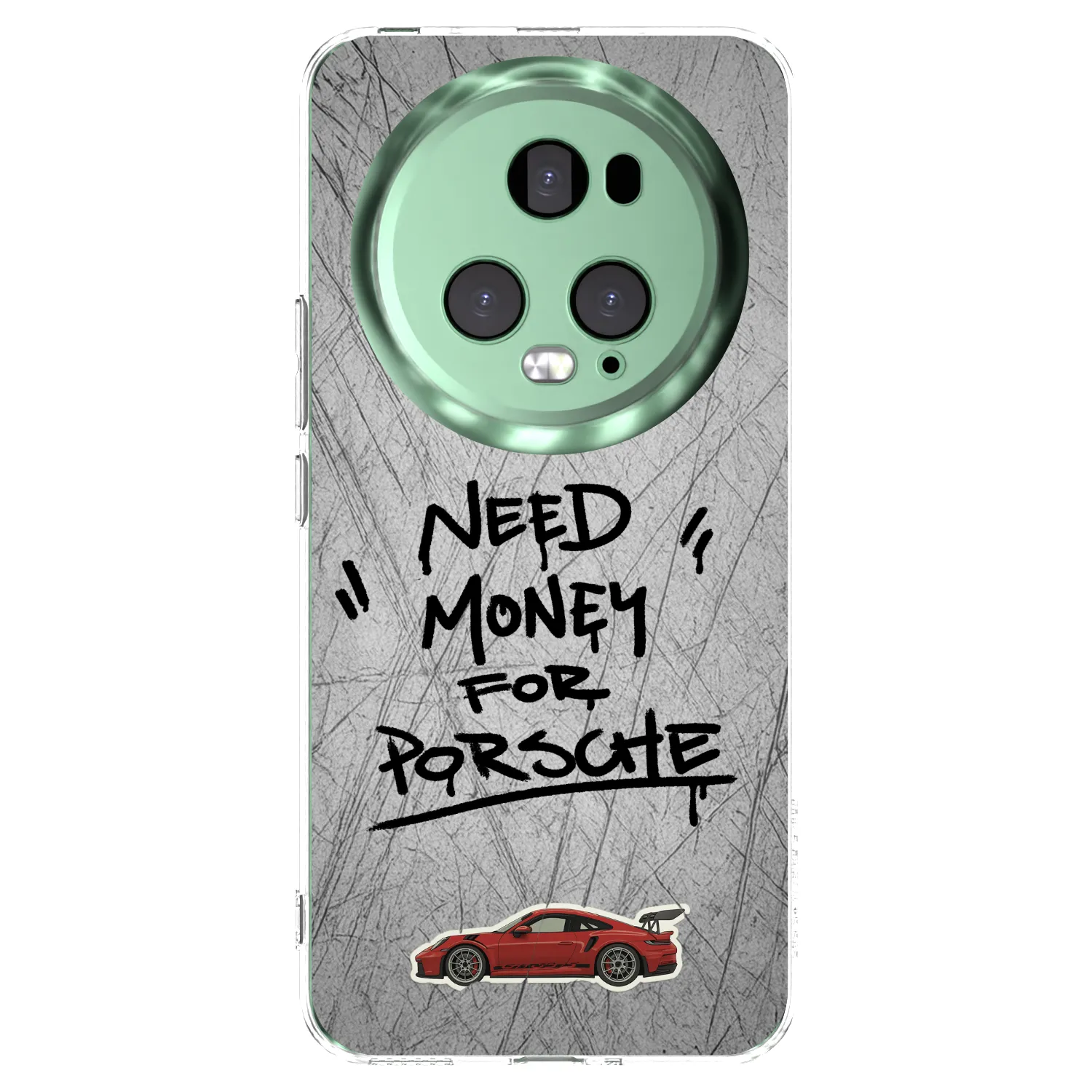 Picasee silikonový průhledný obal pro Honor Magic5 Pro - Grey Drift