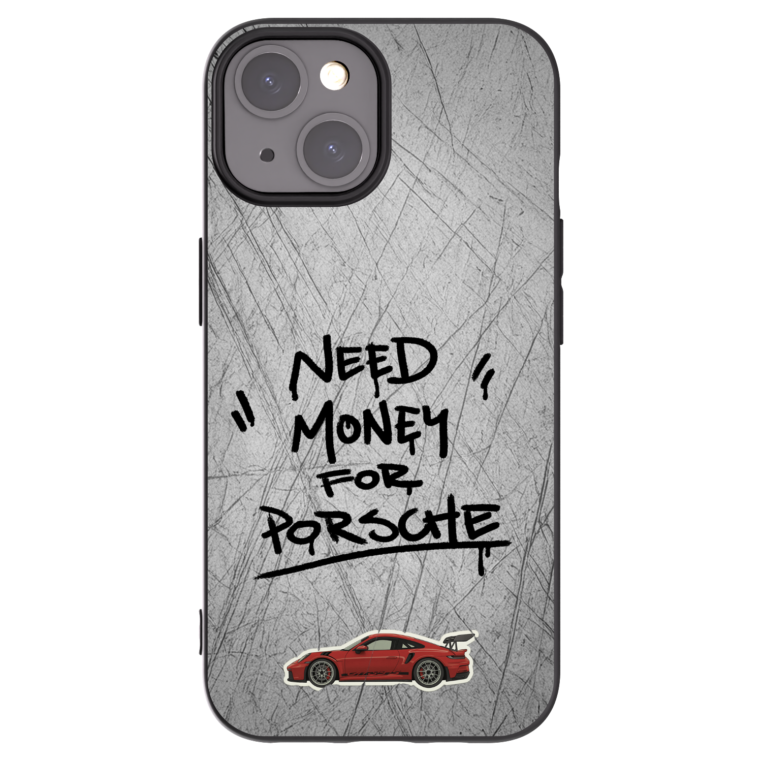 Picasee silikonový černý obal pro Apple iPhone 15 - Grey Drift