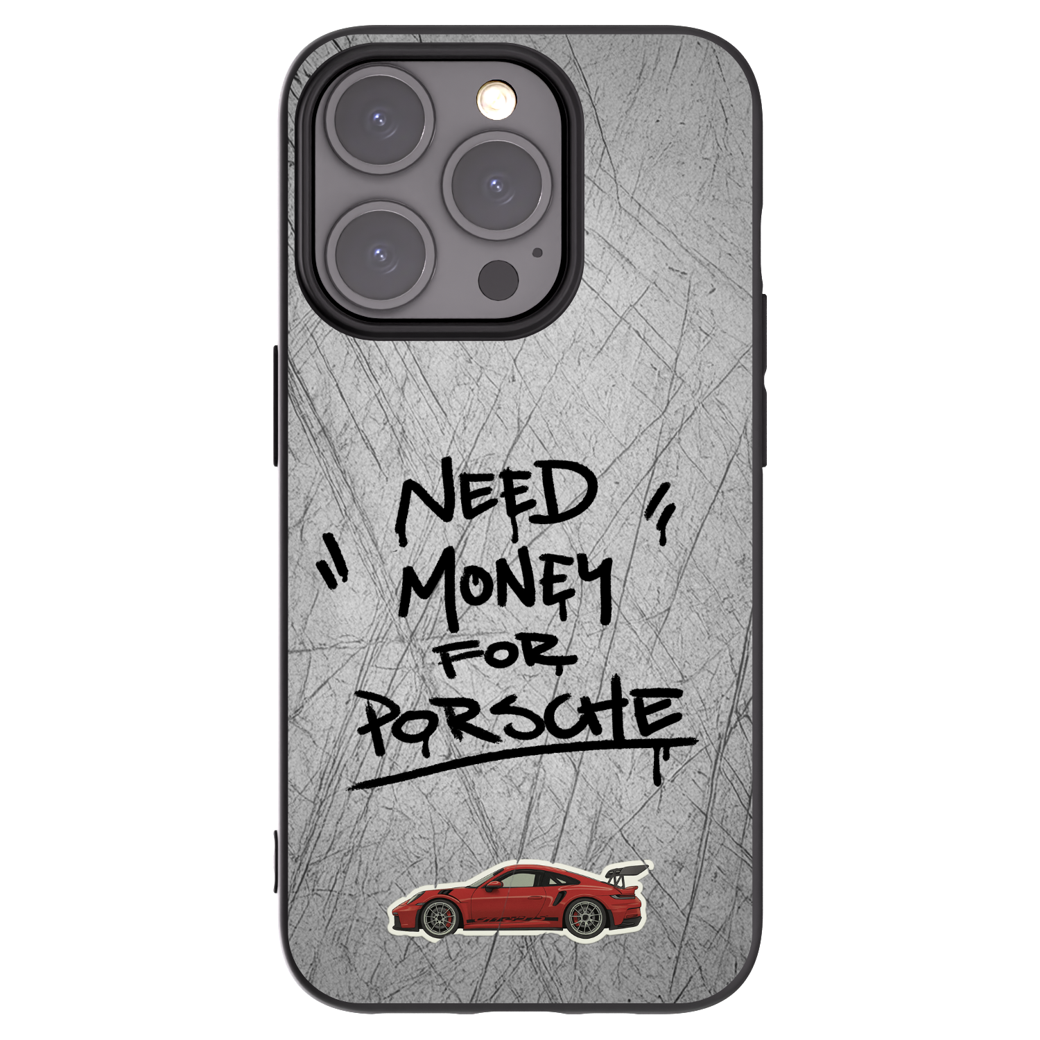 Picasee silikonový černý obal pro Apple iPhone 15 Pro - Grey Drift