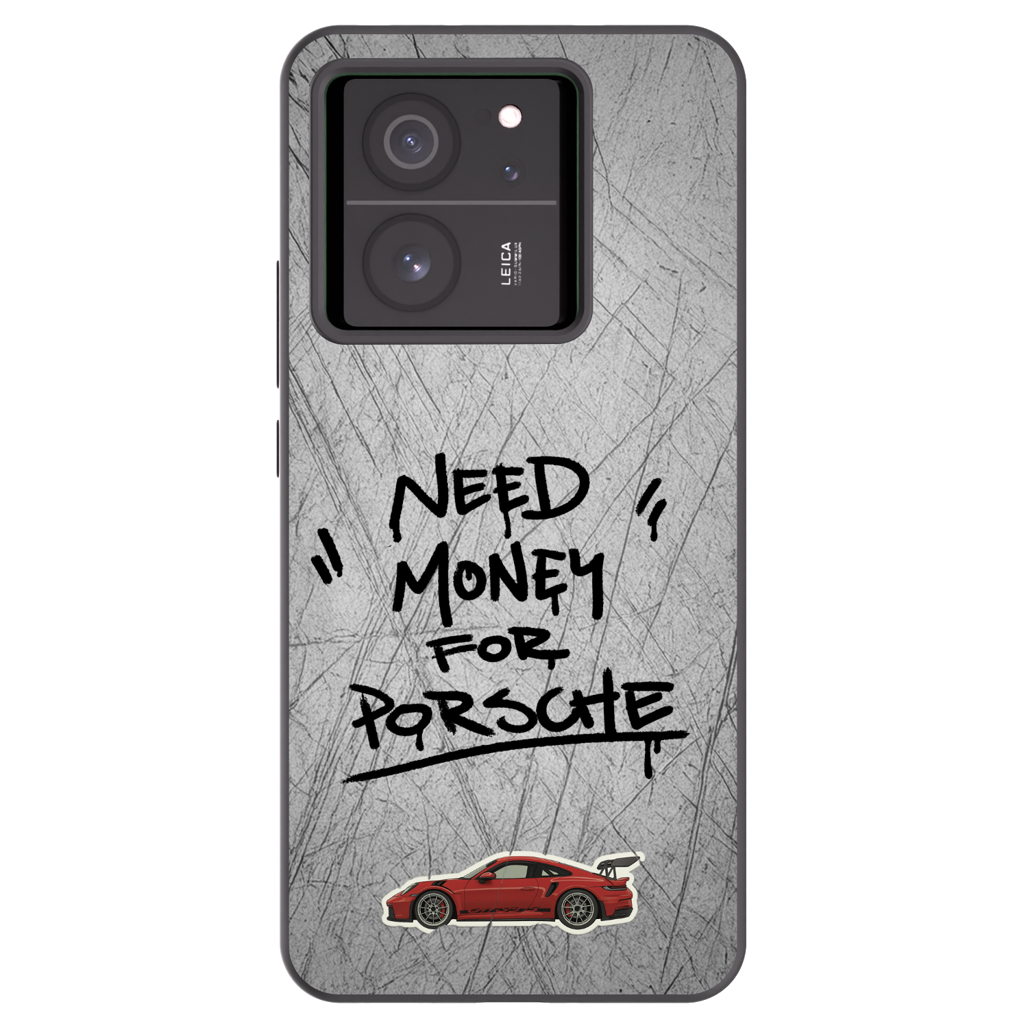 Picasee silikonový černý obal pro Xiaomi 13T - Grey Drift