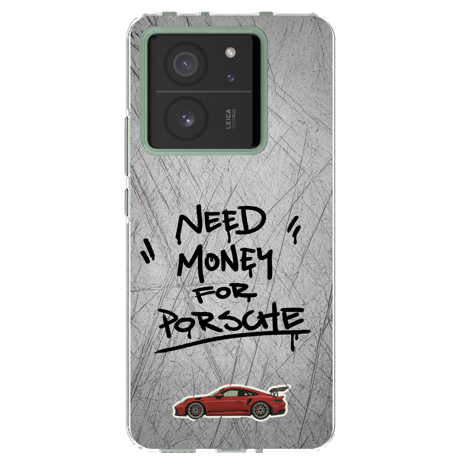 Picasee silikonový průhledný obal pro Xiaomi 13T - Grey Drift