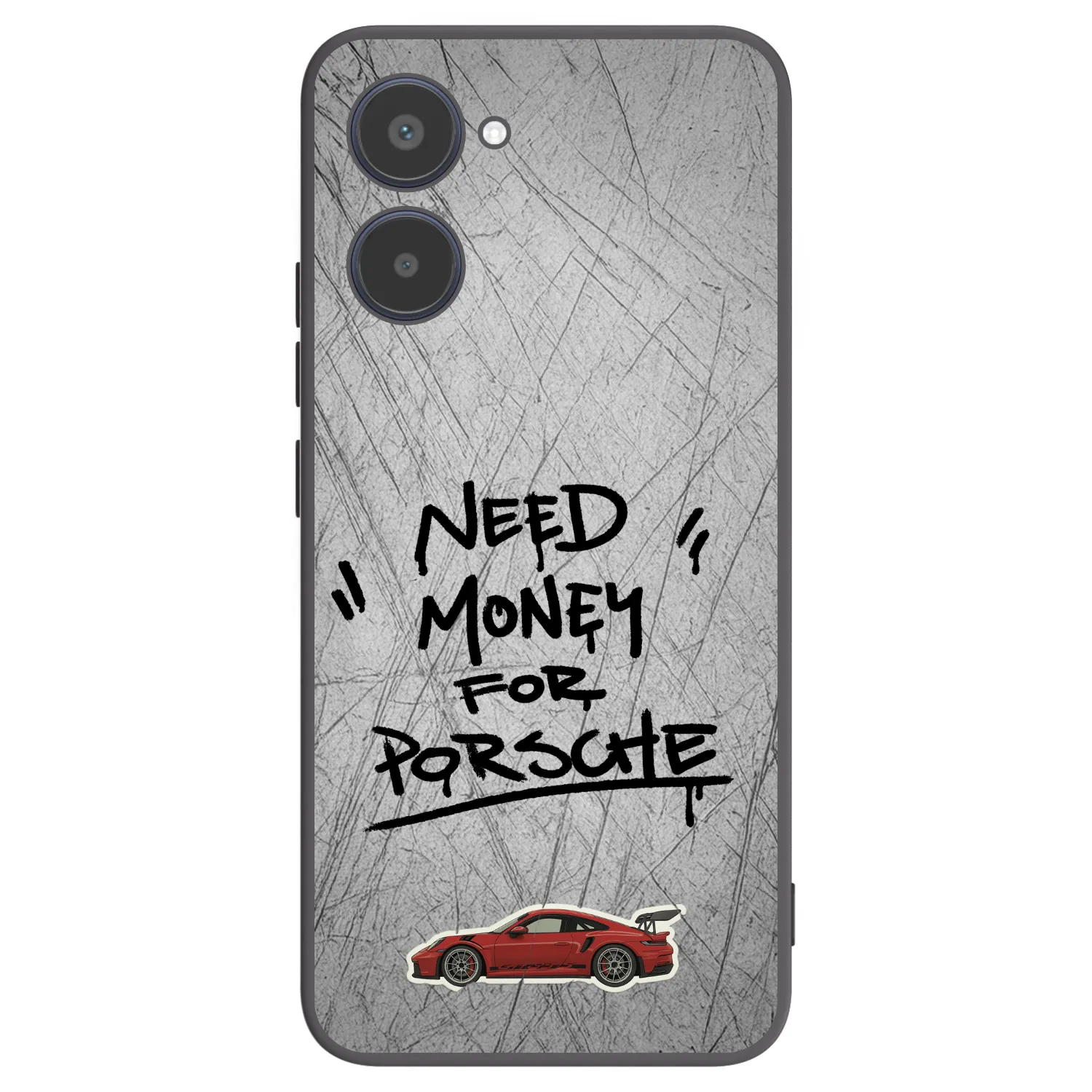 Picasee silikonový černý obal pro Realme 10 4G - Grey Drift