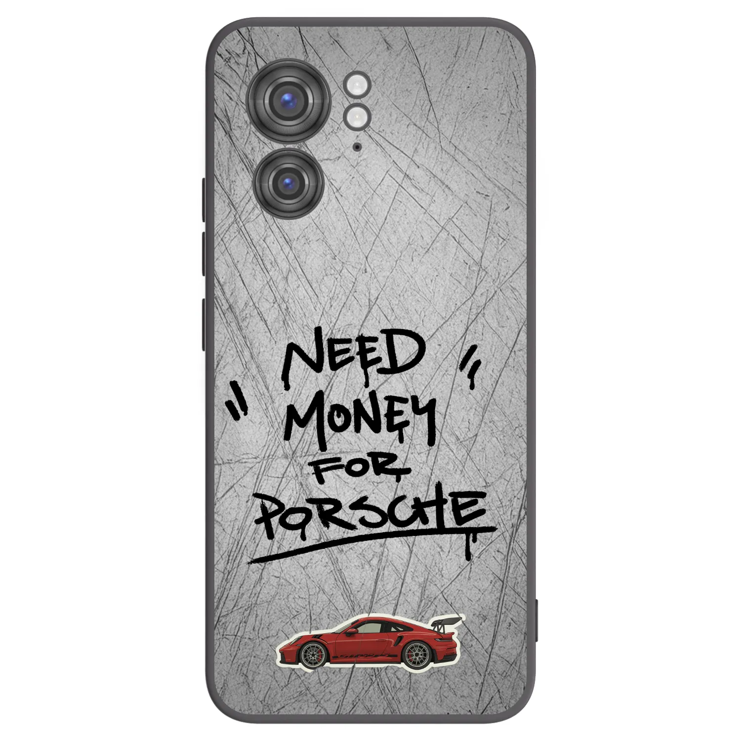 Picasee silikonový černý obal pro Motorola Edge 40 - Grey Drift