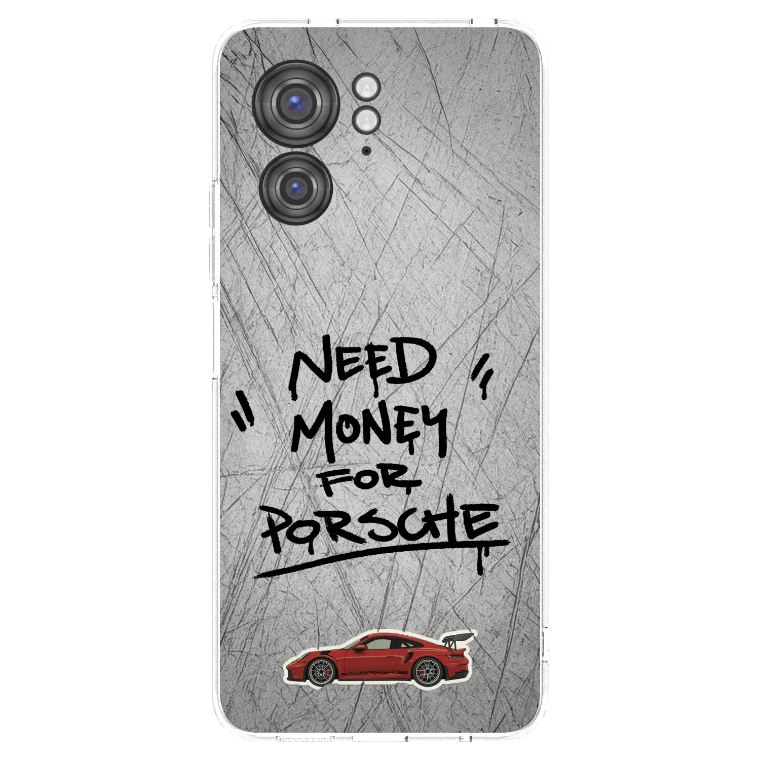 Picasee silikonový průhledný obal pro Motorola Edge 40 - Grey Drift