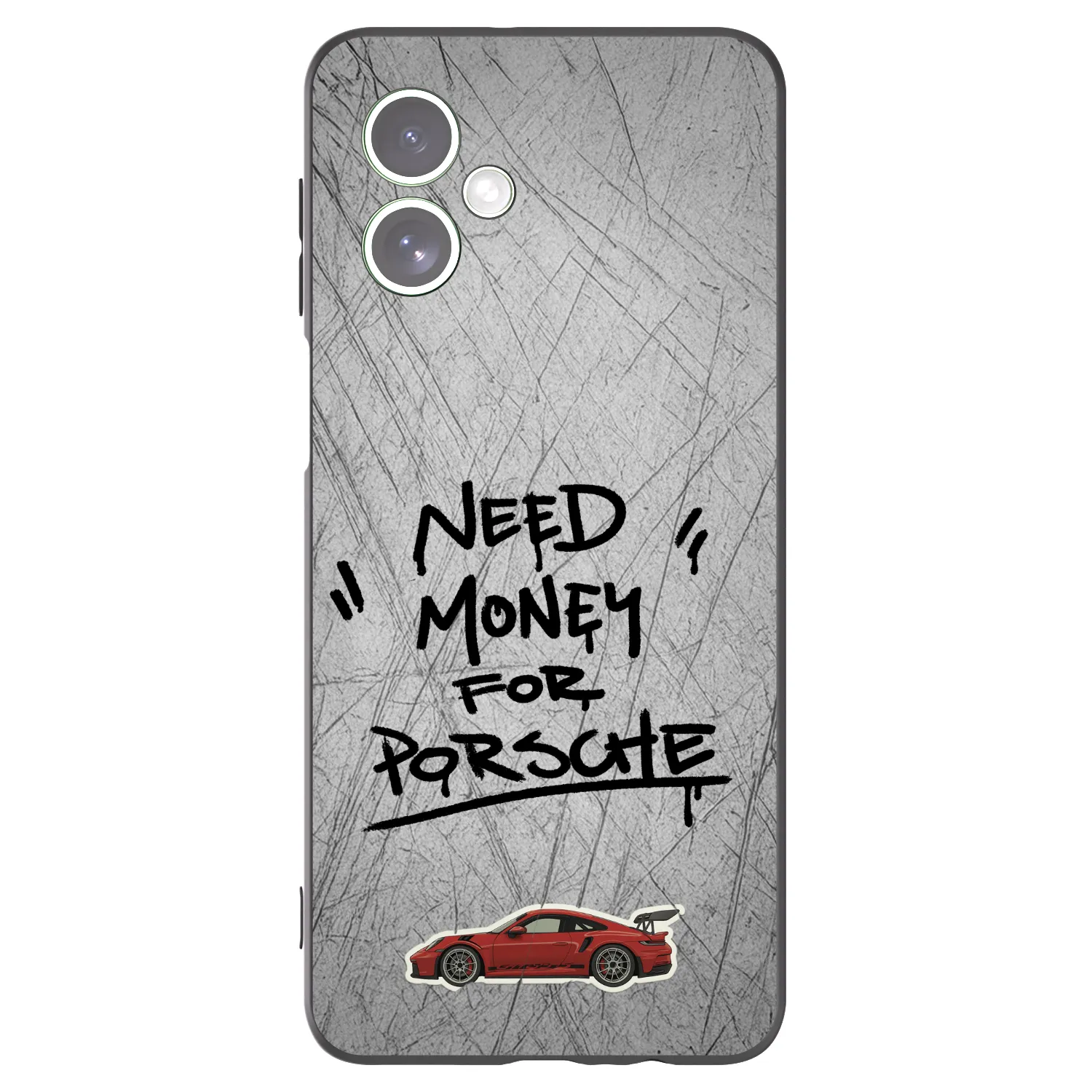 Picasee silikonový černý obal pro Motorola Moto G54 5G - Grey Drift