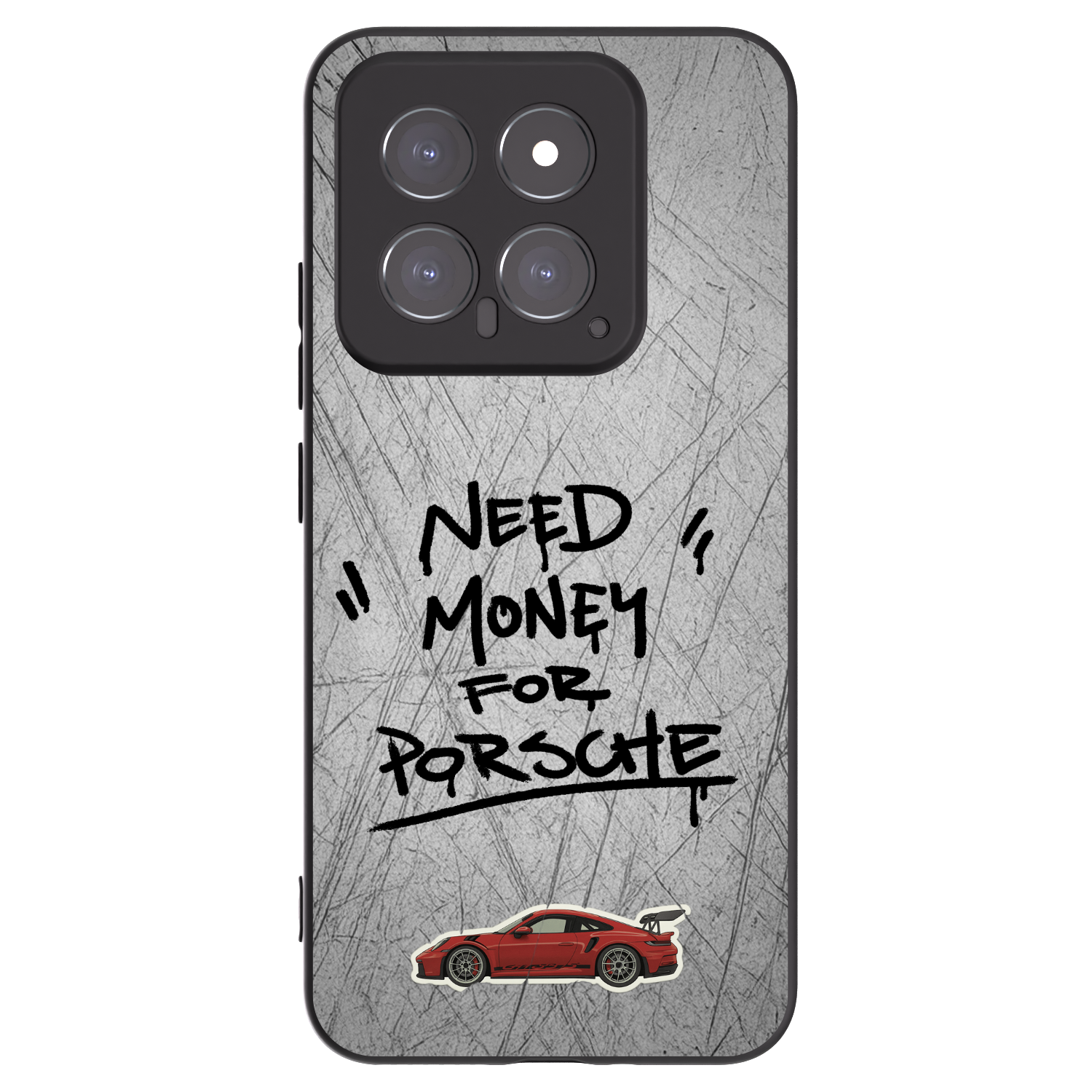 Picasee silikonový černý obal pro Xiaomi 14 - Grey Drift