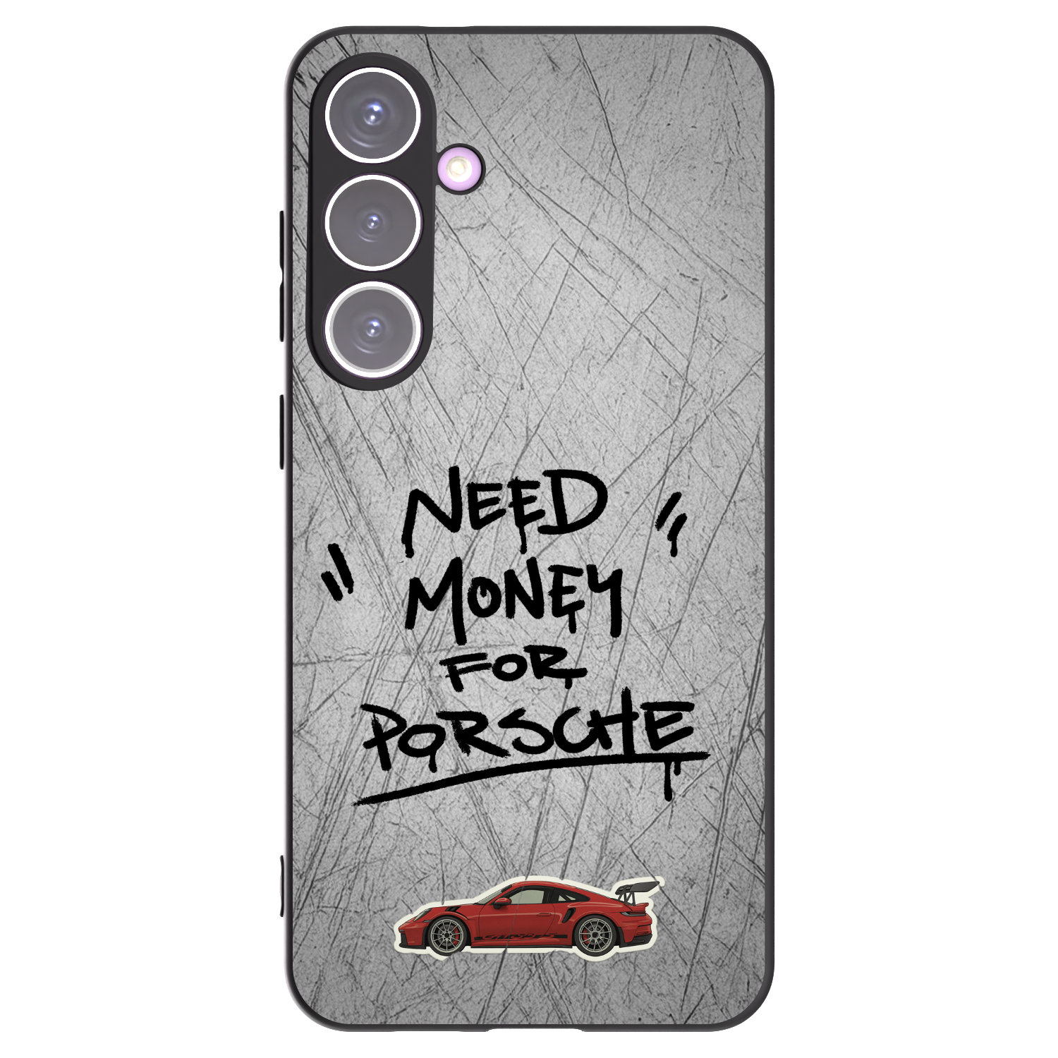 Picasee silikonový černý obal pro Samsung Galaxy S24+ S926B 5G - Grey Drift