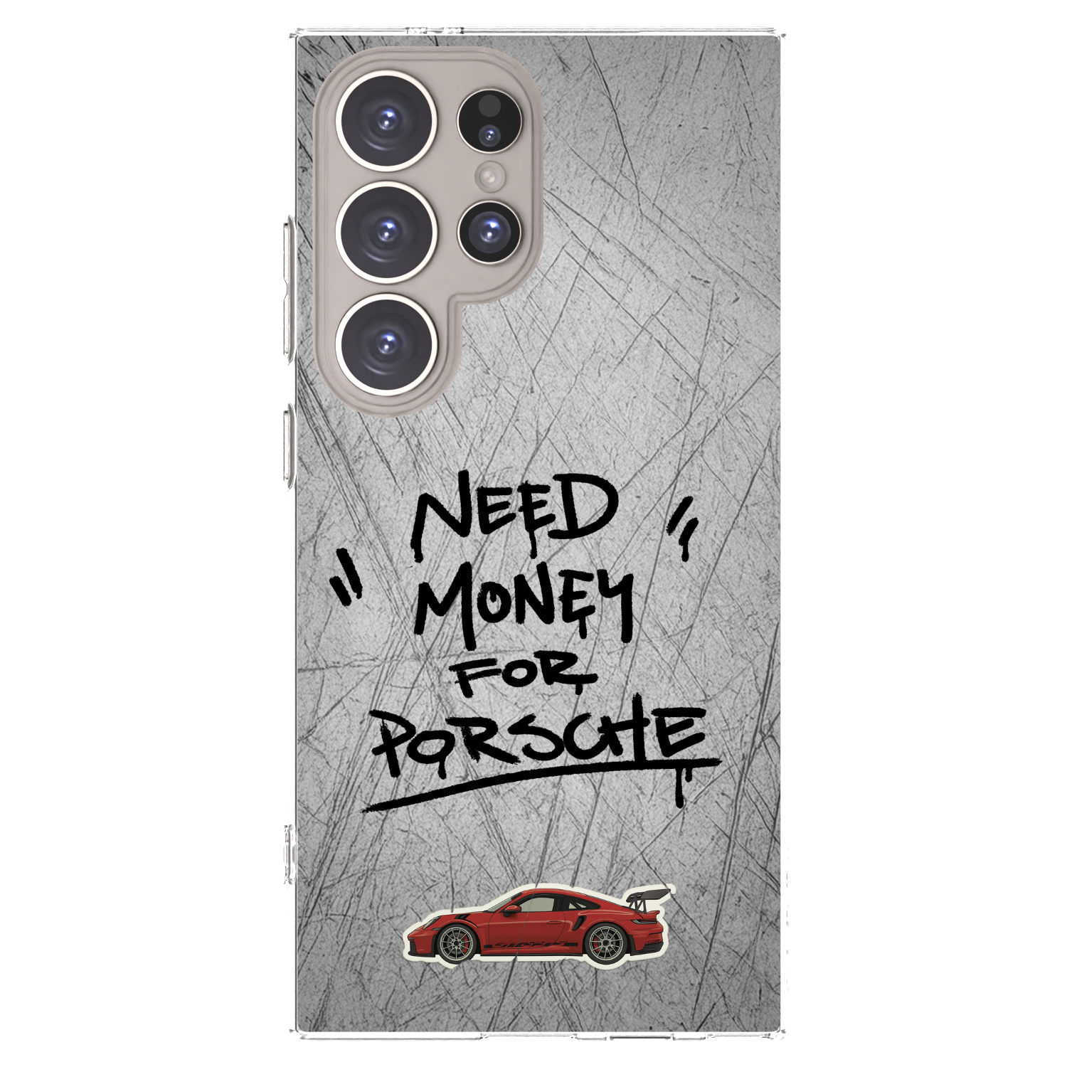 Picasee silikonový průhledný obal pro Samsung Galaxy S24 Ultra S928B 5G - Grey Drift