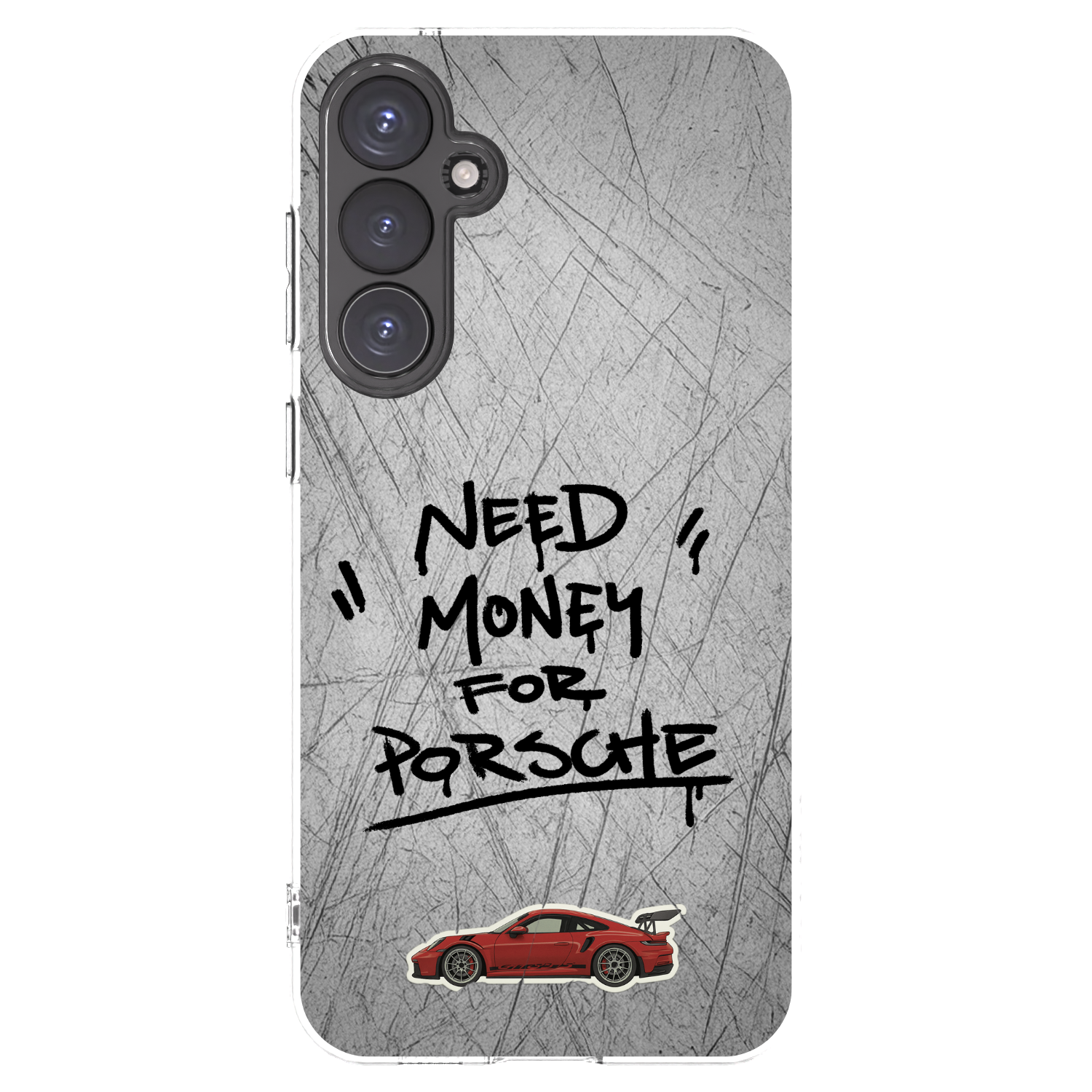 Picasee silikonový průhledný obal pro Samsung Galaxy S23 FE S711B - Grey Drift