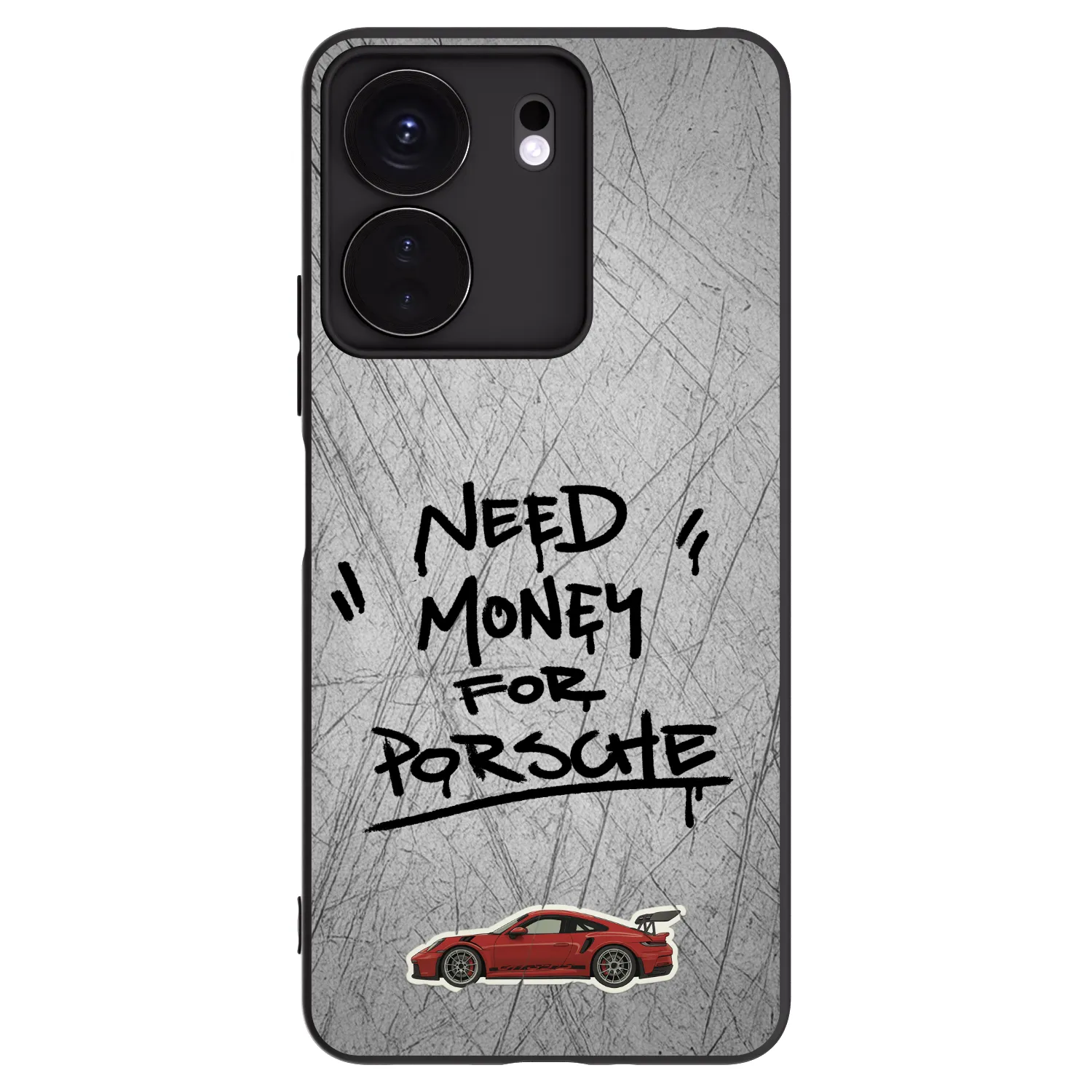 Picasee silikonový černý obal pro Xiaomi Redmi 13C 4G - Grey Drift