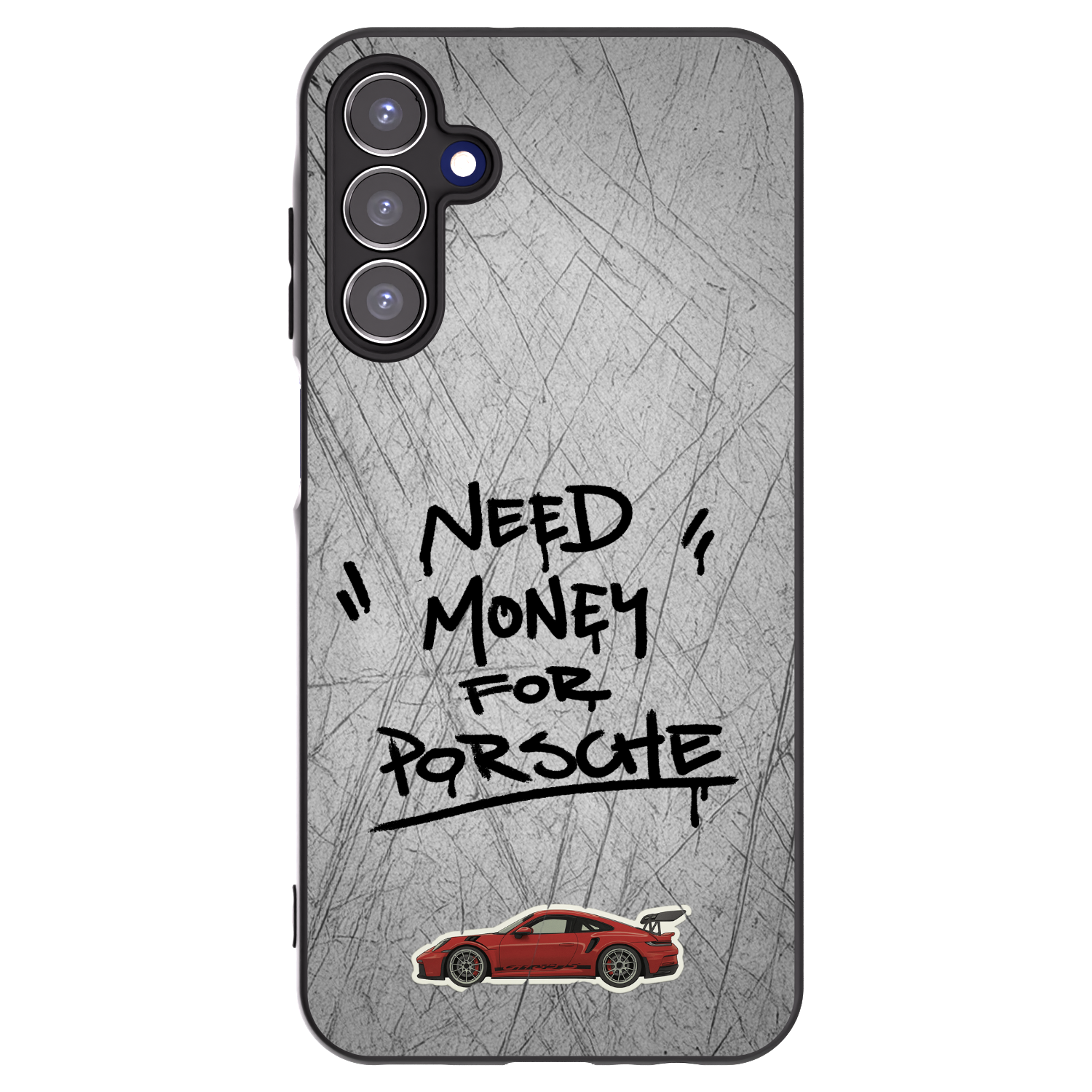 Picasee silikonový černý obal pro Samsung Galaxy A15 A155F 4G - Grey Drift