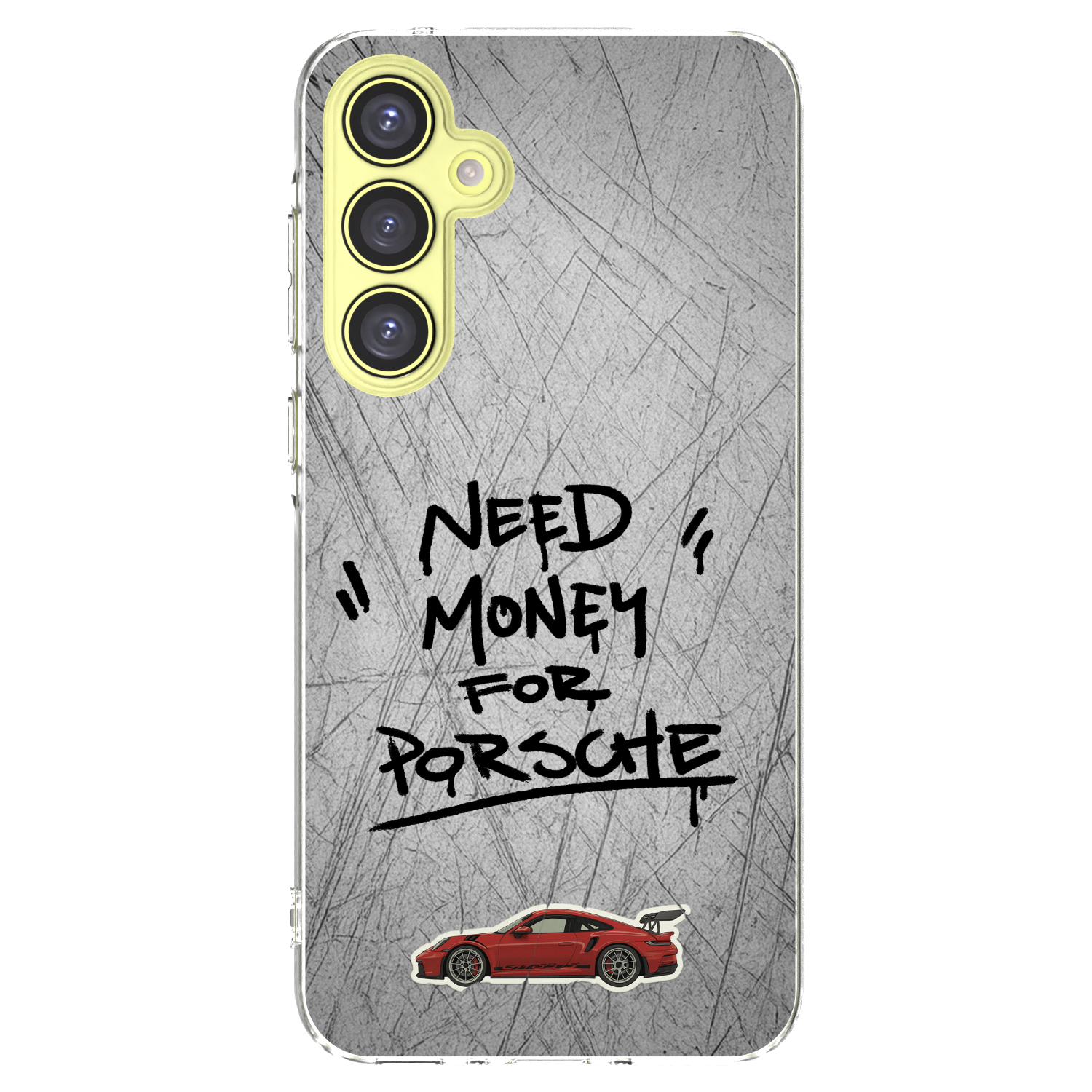 Picasee silikonový průhledný obal pro Samsung Galaxy A35 5G A356B - Grey Drift