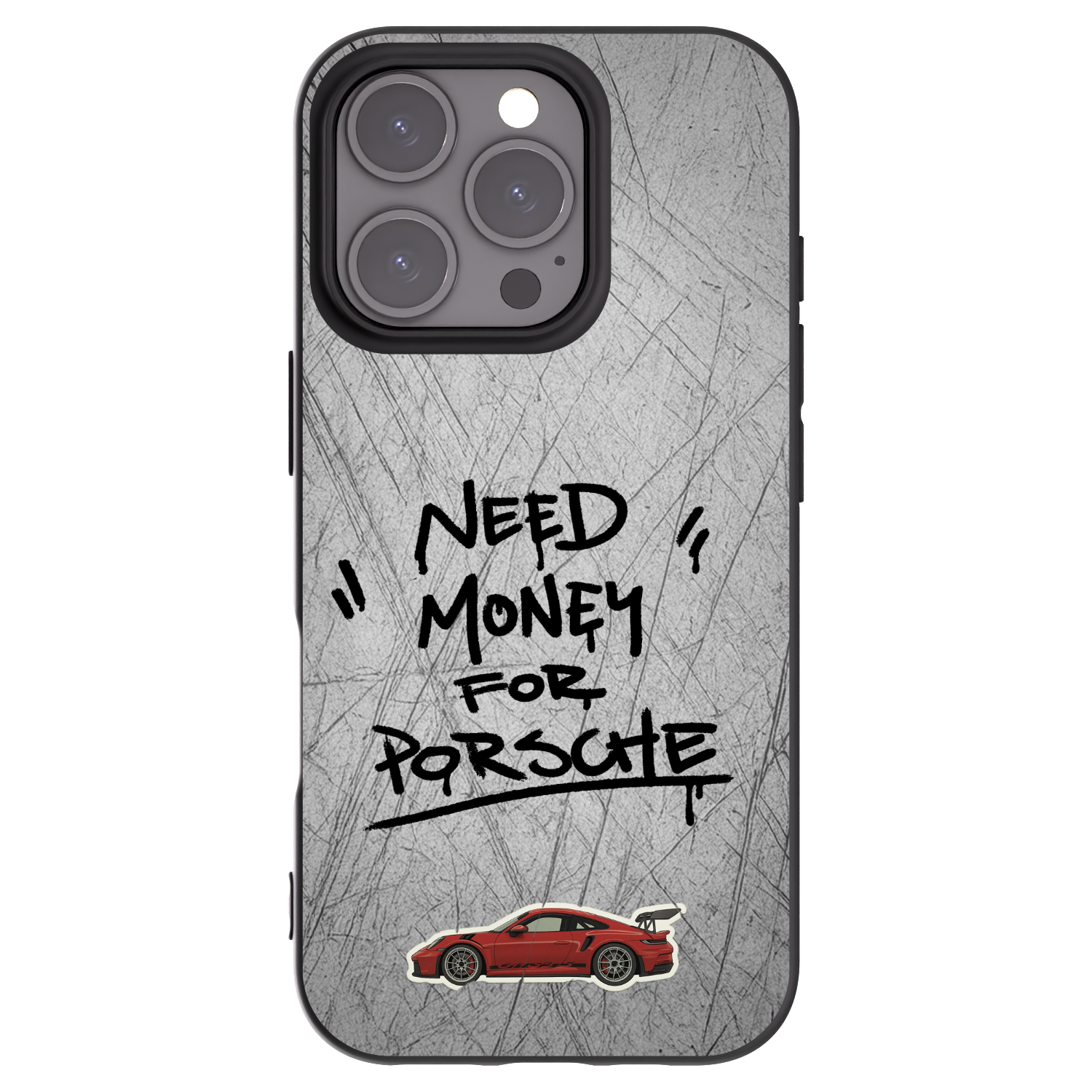 Picasee silikonový černý obal pro Apple iPhone 16 Pro - Grey Drift