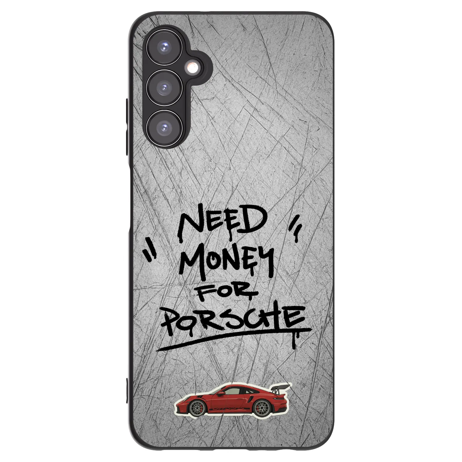 Picasee silikonový černý obal pro Samsung Galaxy A05s A057G - Grey Drift