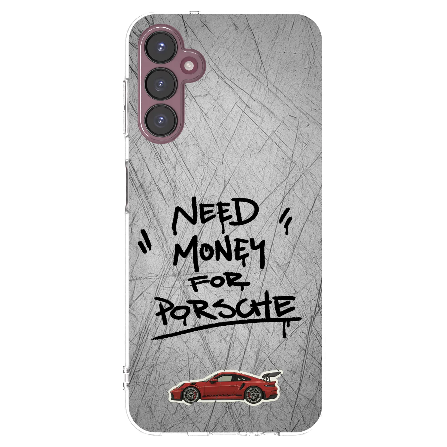 Picasee silikonový průhledný obal pro Samsung Galaxy A05s A057G - Grey Drift