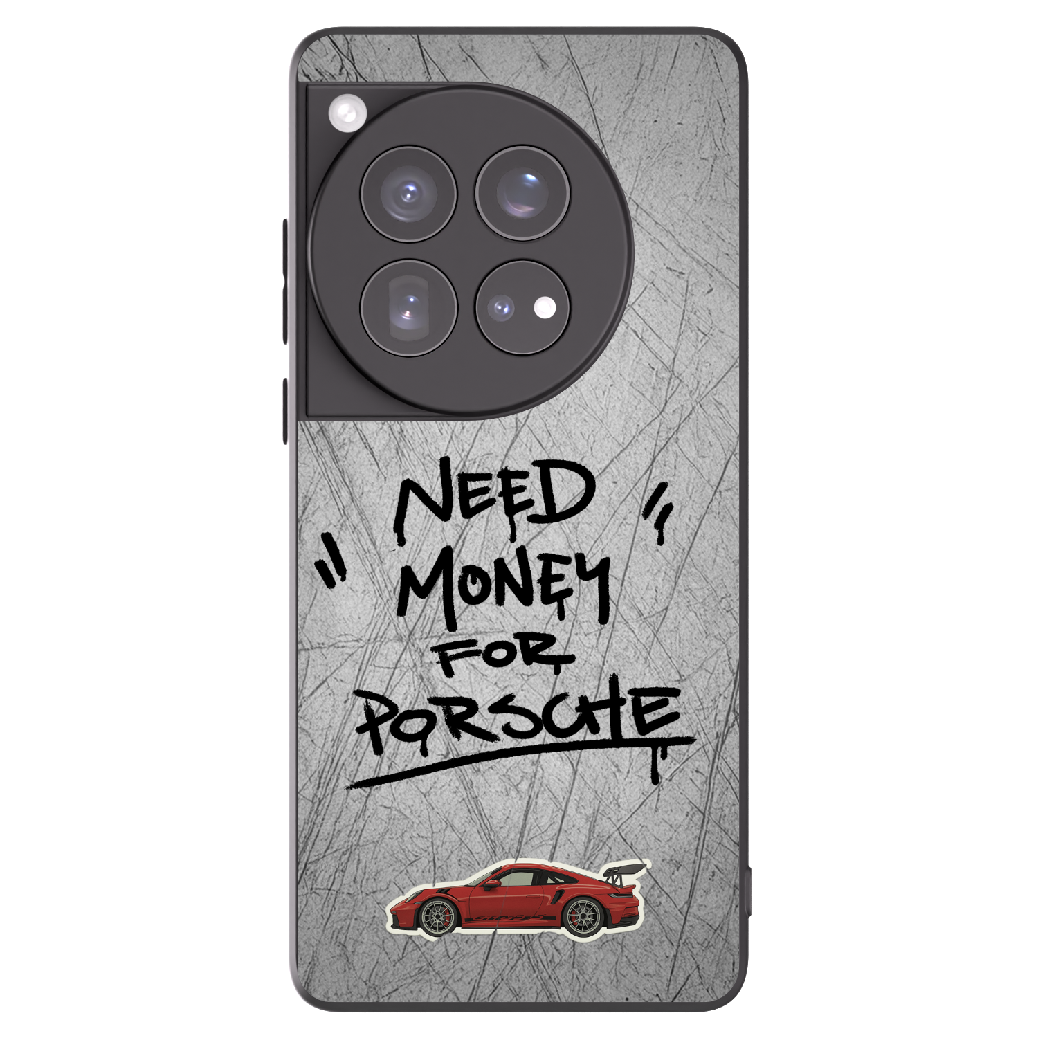Picasee silikonový černý obal pro OnePlus 12 5G - Grey Drift