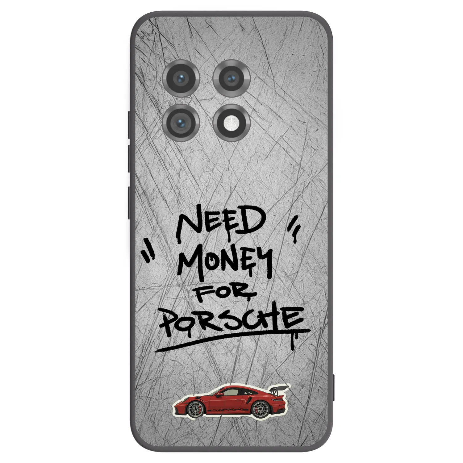 Picasee silikonový černý obal pro OnePlus 11 5G - Grey Drift