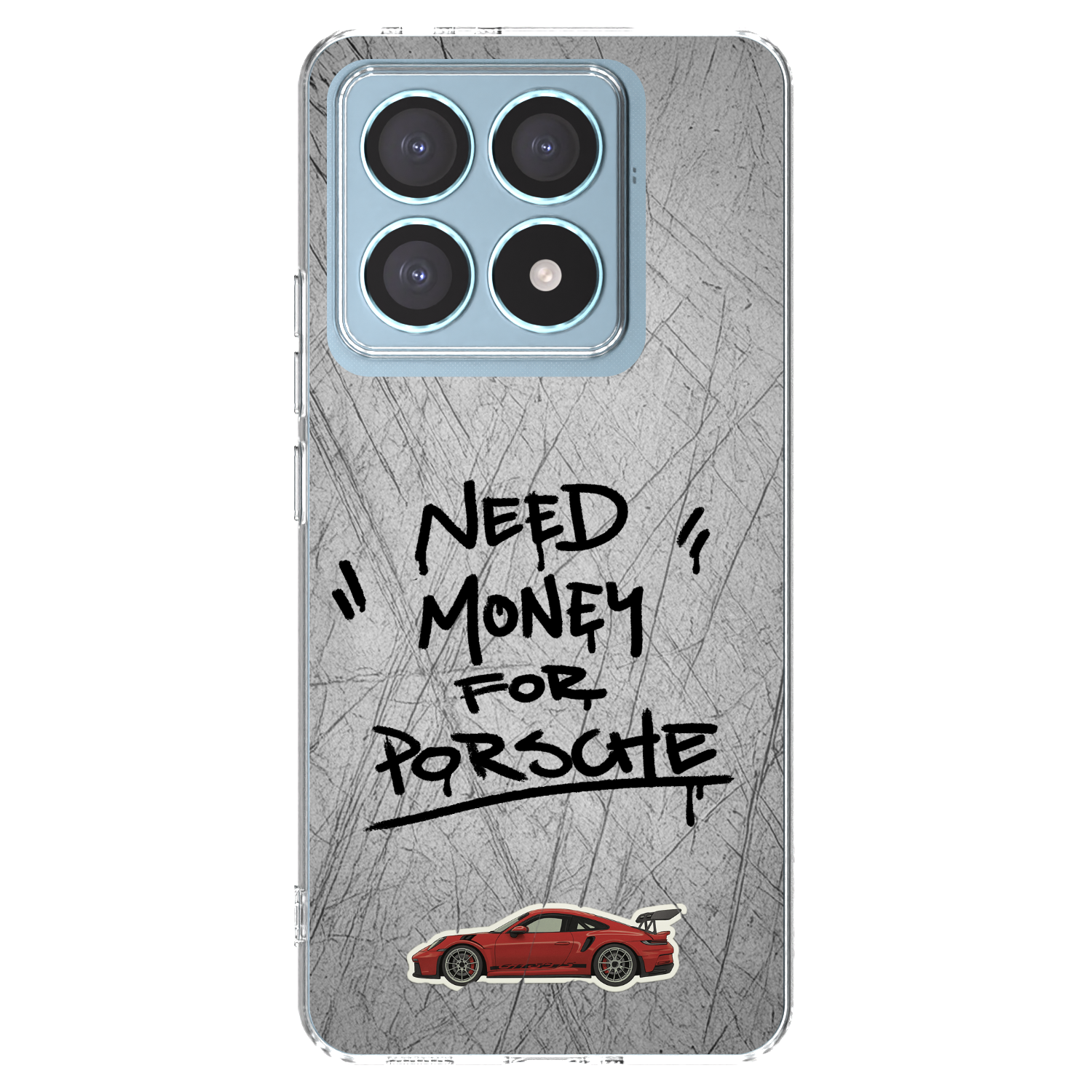 Picasee silikonový průhledný obal pro Xiaomi 14T Pro - Grey Drift