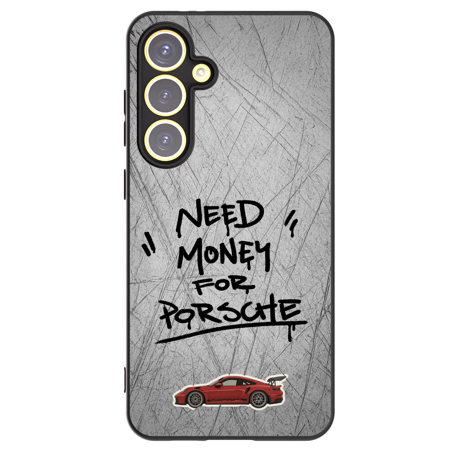 Picasee silikonový černý obal pro Samsung Galaxy S24 FE S721B - Grey Drift