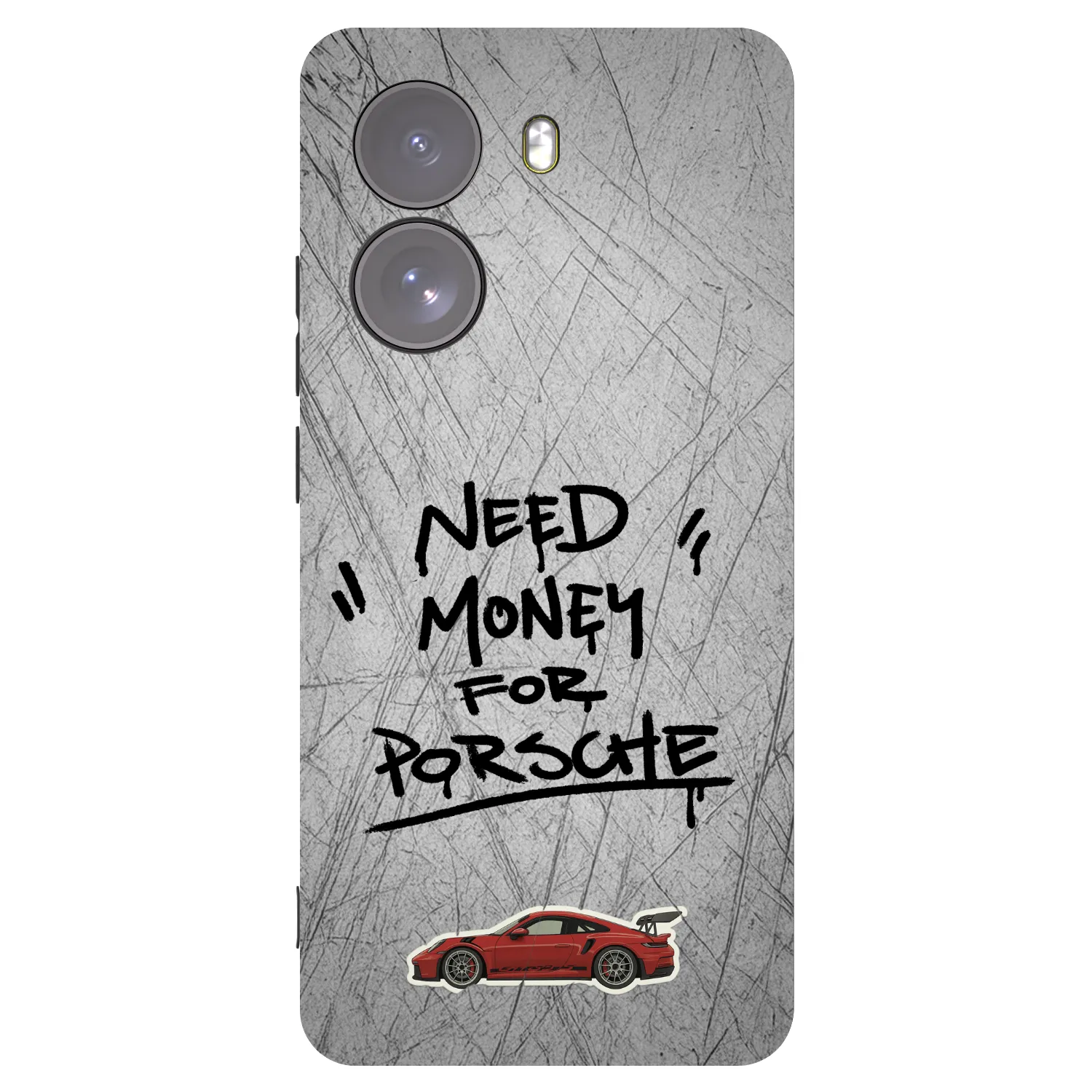Picasee silikonový černý obal pro Xiaomi Poco X7 - Grey Drift