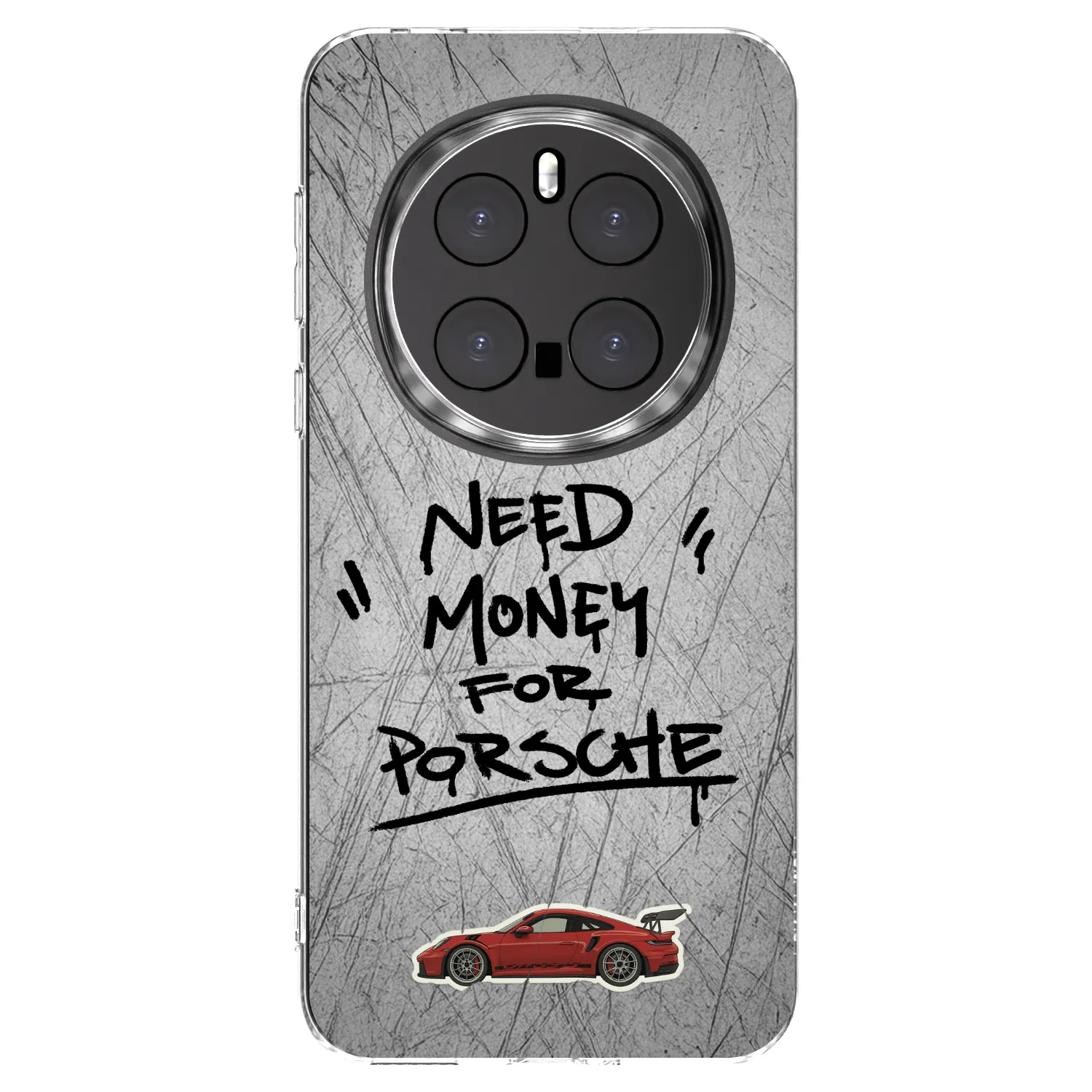 Picasee silikonový průhledný obal pro Honor Magic7 Pro 5G - Grey Drift