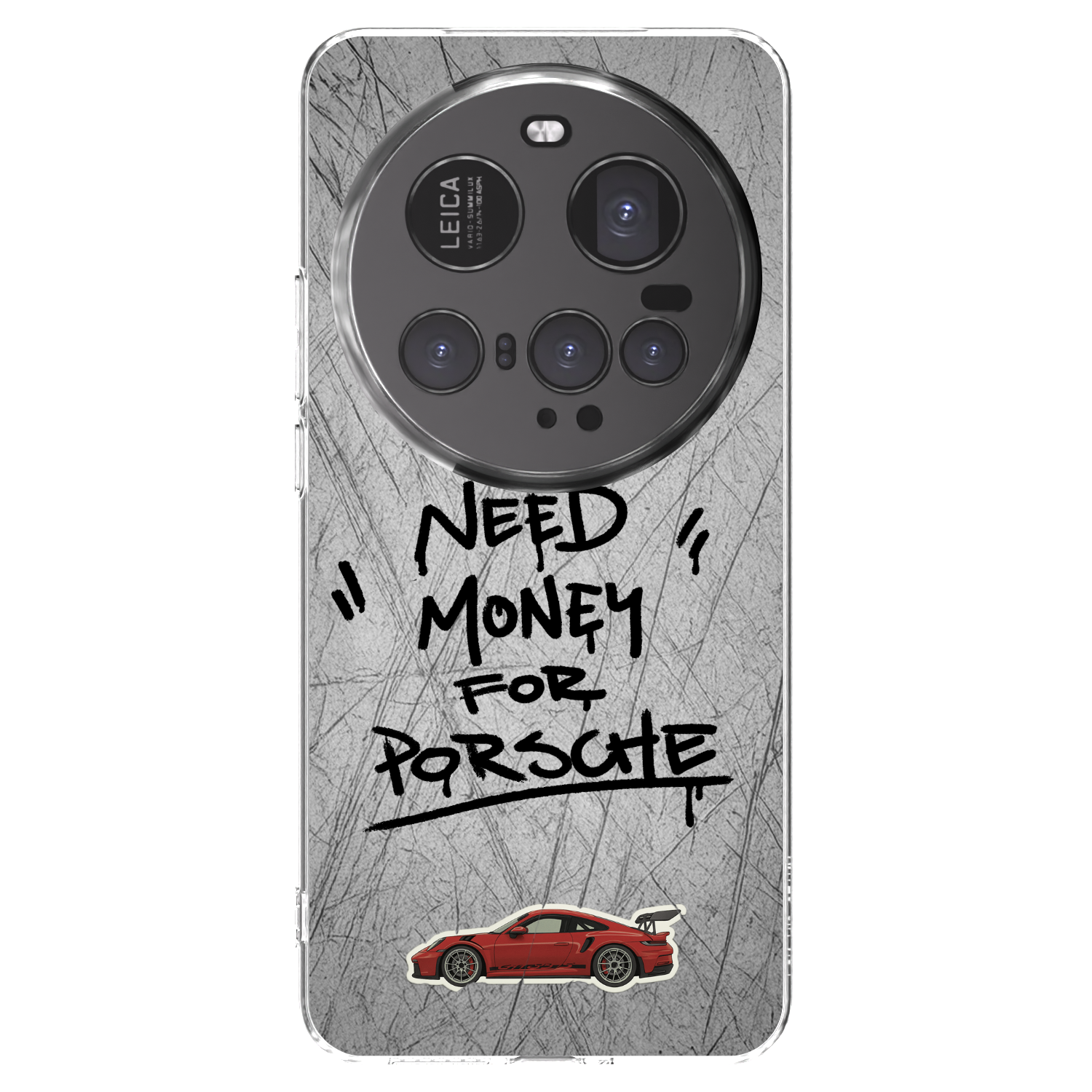 Picasee silikonový průhledný obal pro Xiaomi 15 Ultra - Grey Drift
