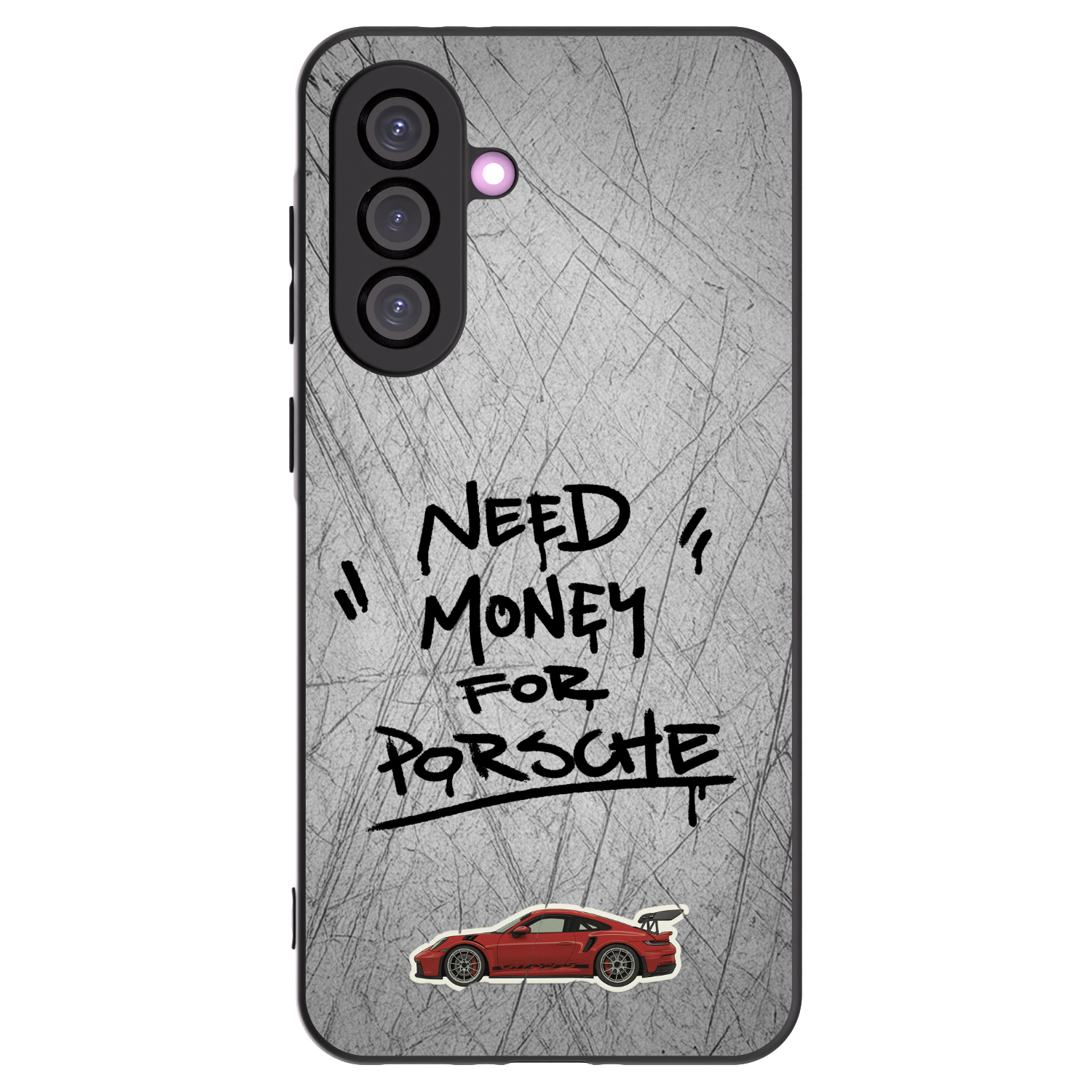 Picasee silikonový černý obal pro Samsung Galaxy A36 5G - Grey Drift