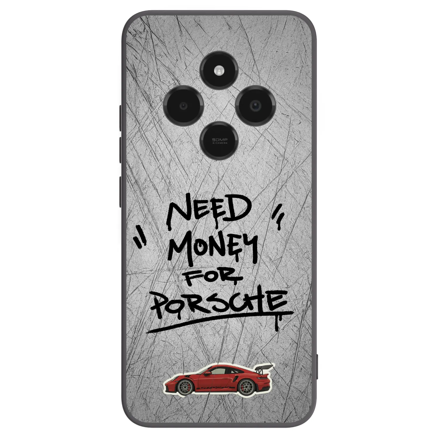 Picasee silikonový černý obal pro Xiaomi Poco C75 - Grey Drift
