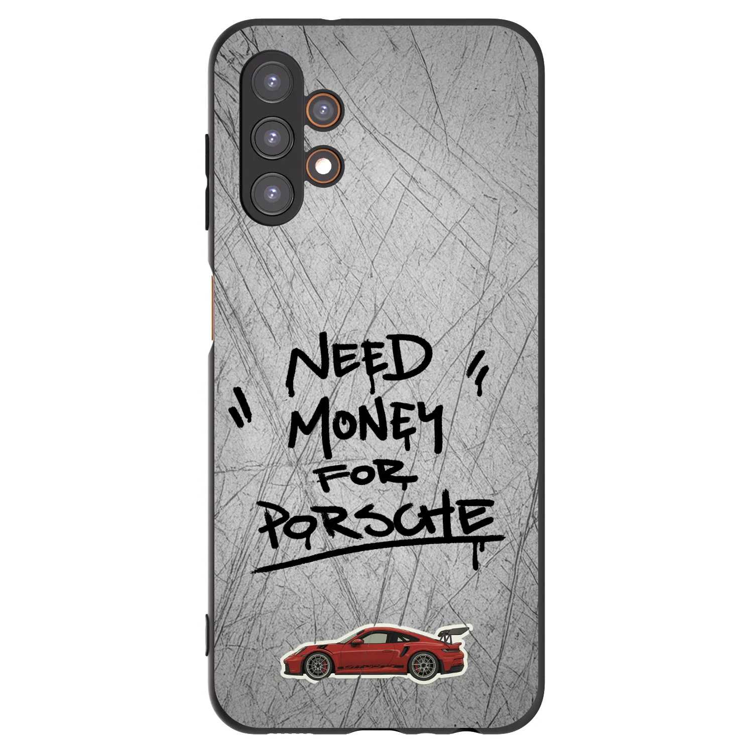 Picasee silikonový černý obal pro Samsung Galaxy A13 5G - Grey Drift