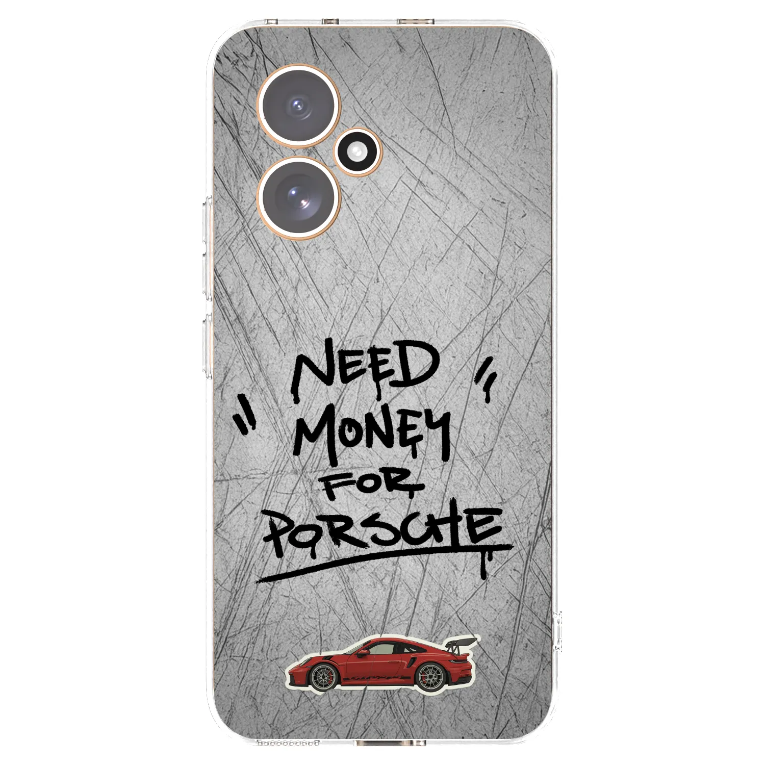Picasee silikonový průhledný obal pro Honor 400 5G - Grey Drift