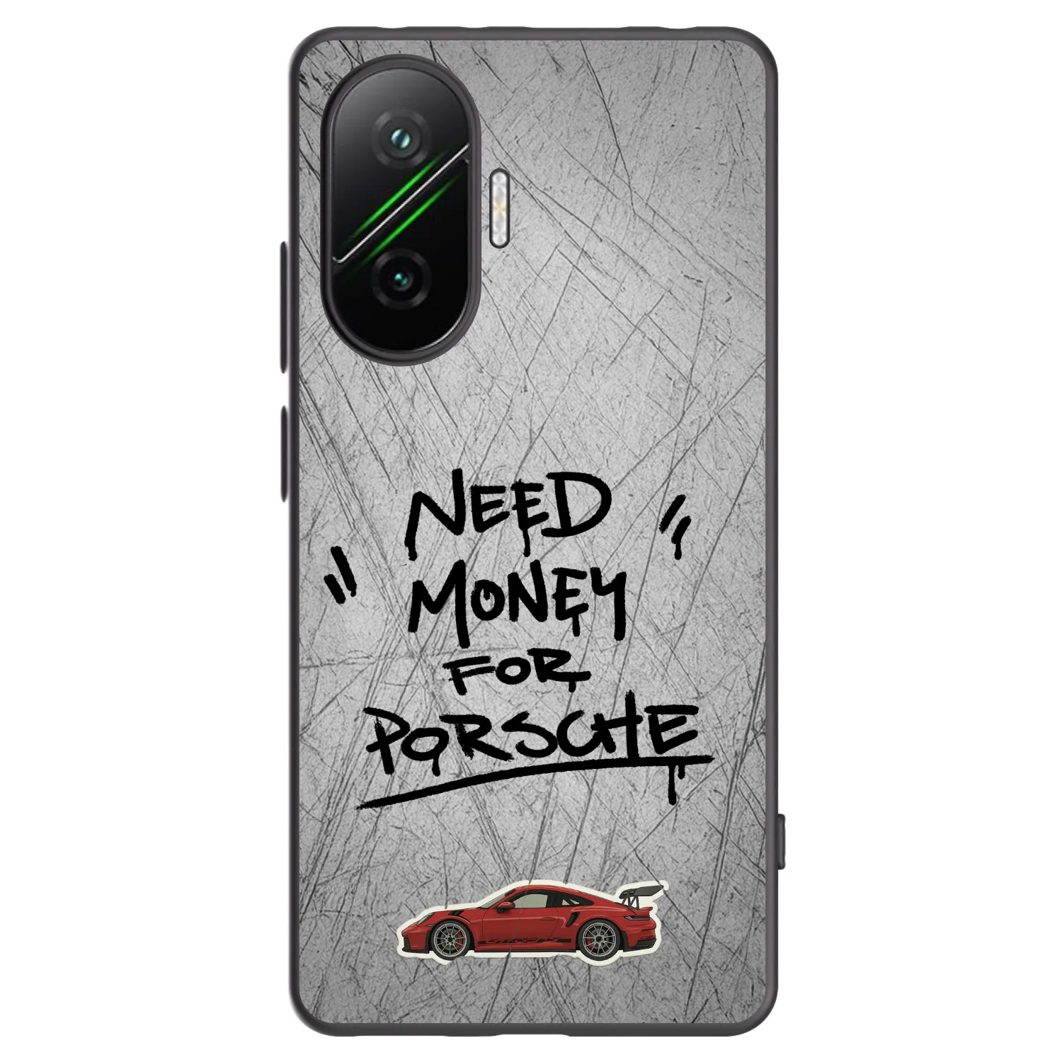 Picasee silikonový černý obal pro Xiaomi Poco F7 5G - Grey Drift
