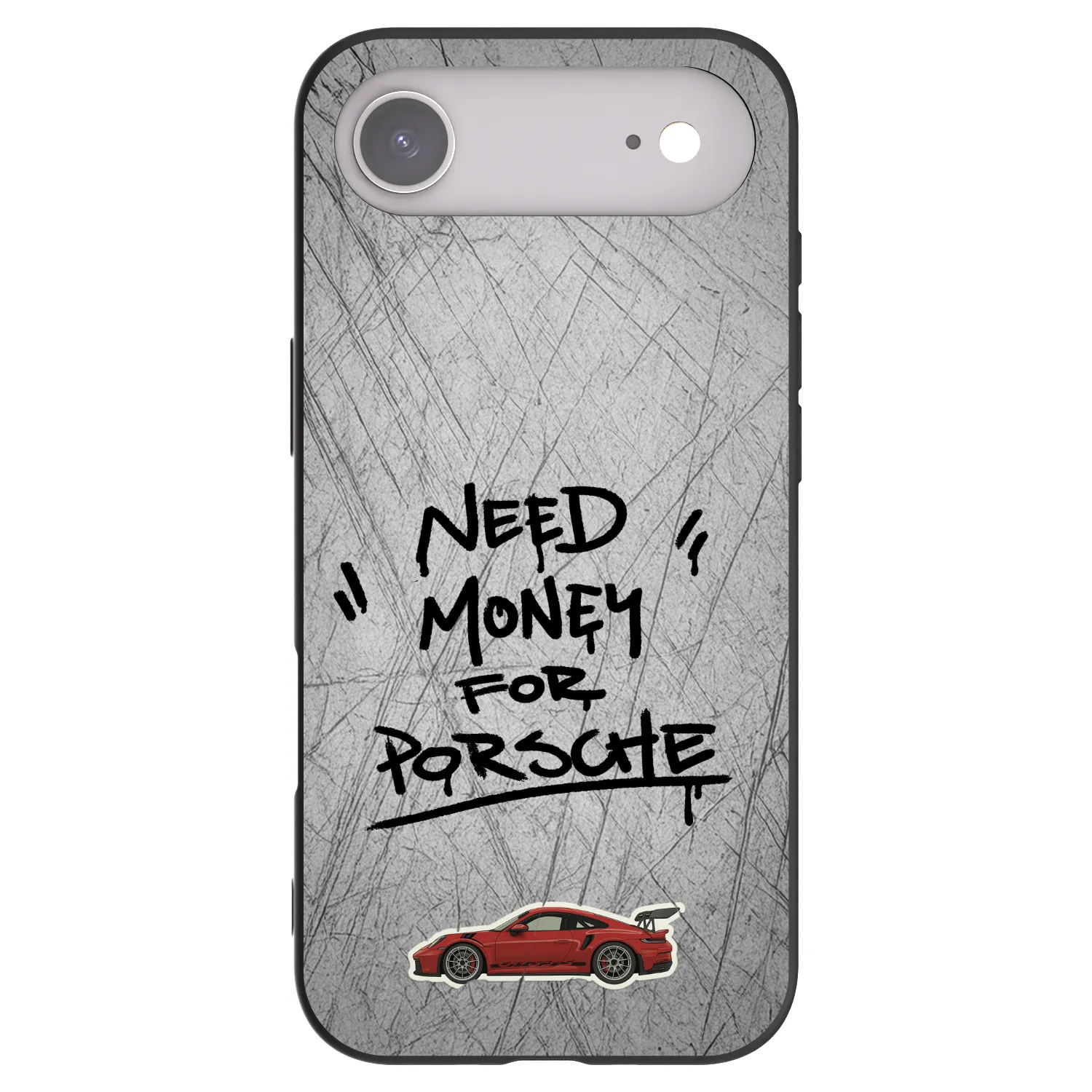 Picasee silikonový černý obal pro Apple iPhone Air - Grey Drift