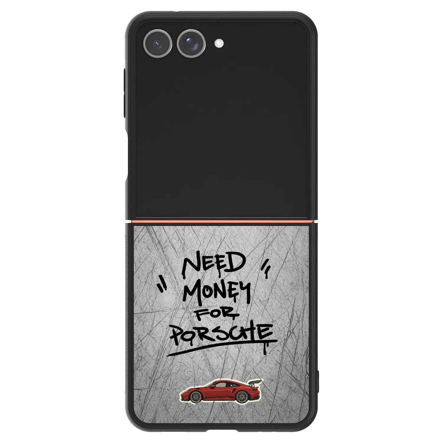 Picasee ULTIMATE CASE pro Samsung Galaxy Z Flip7 5G - Grey Drift