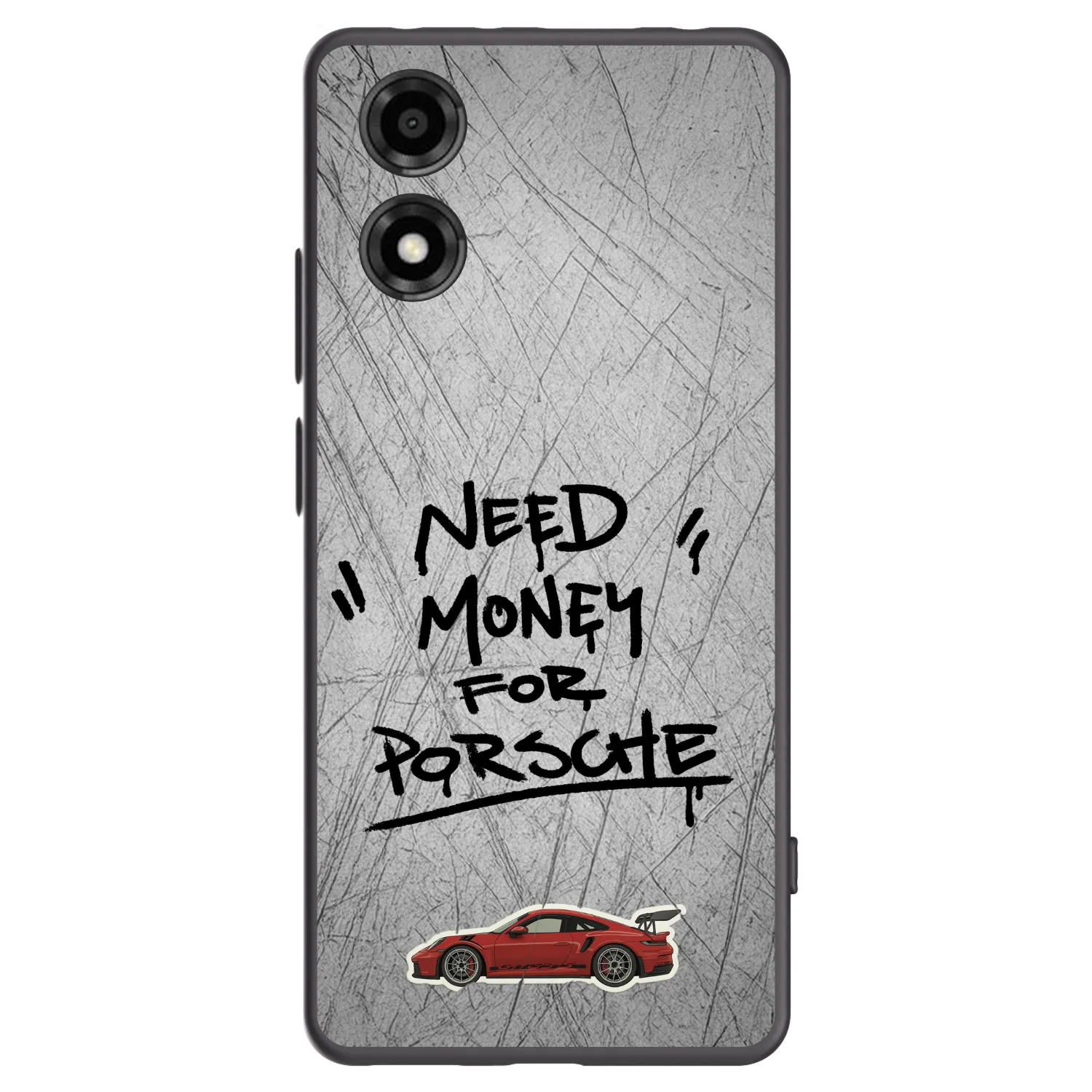Picasee silikonový černý obal pro Motorola Moto E14 - Grey Drift