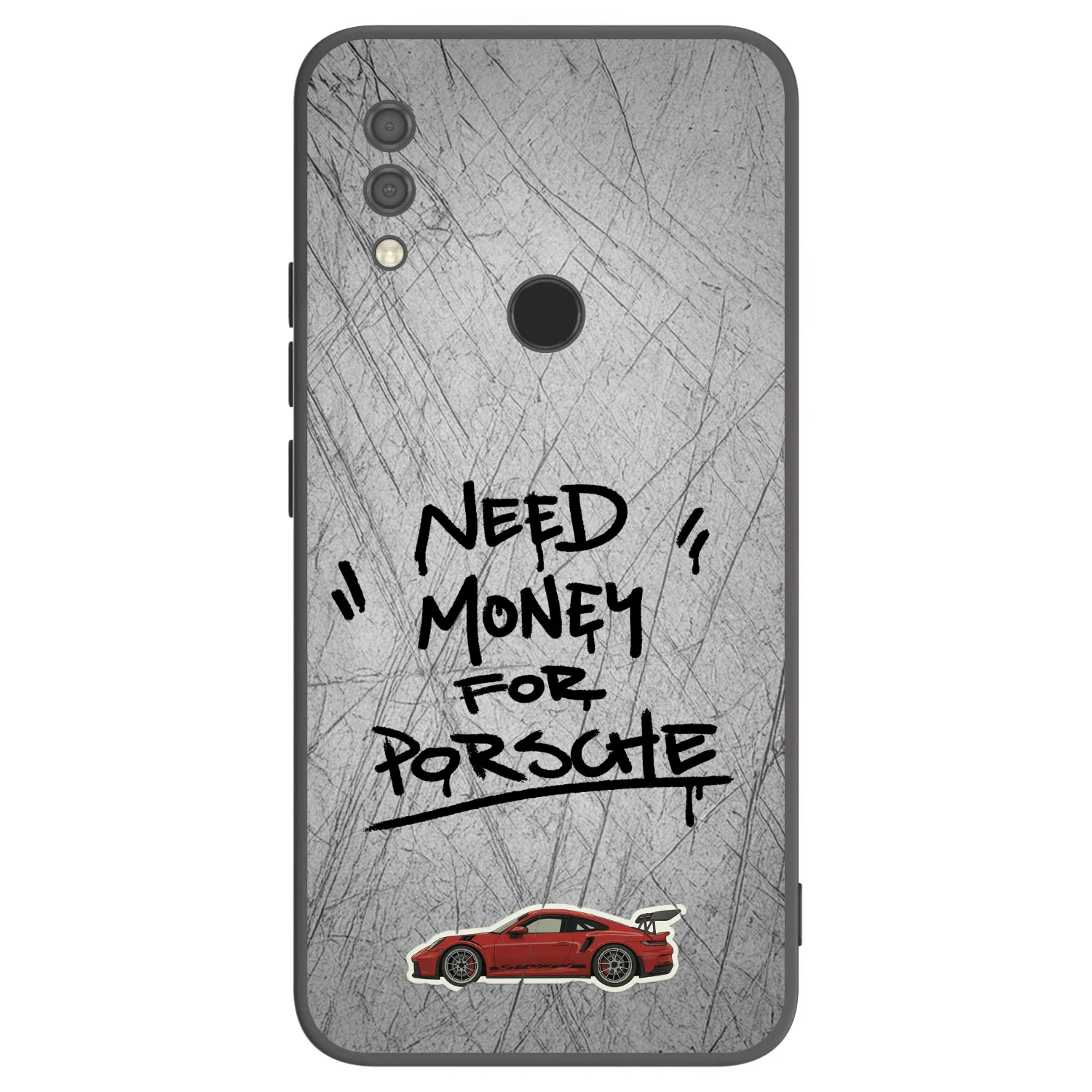 Picasee silikonový černý obal pro Xiaomi Redmi 7 - Grey Drift
