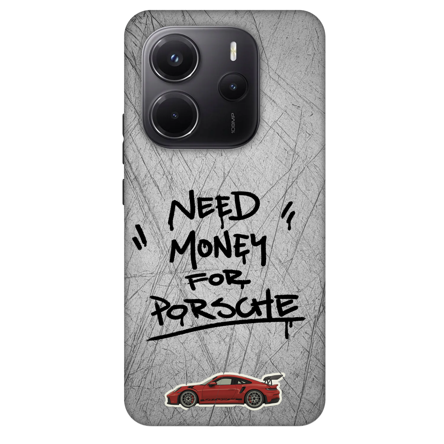 Picasee Fashion Case pro Xiaomi Redmi Note 14 5G - Grey Drift