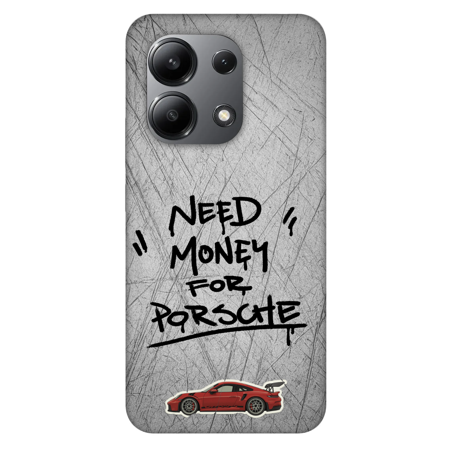Picasee Fashion Case pro Xiaomi Redmi Note 13 4G - Grey Drift