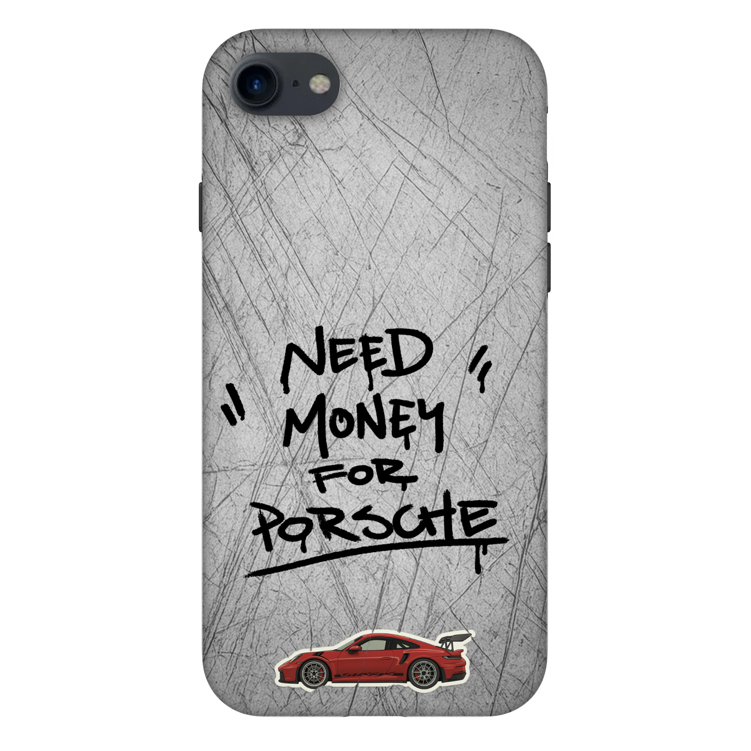 Picasee Fashion Case pro Apple iPhone SE 2022 - Grey Drift