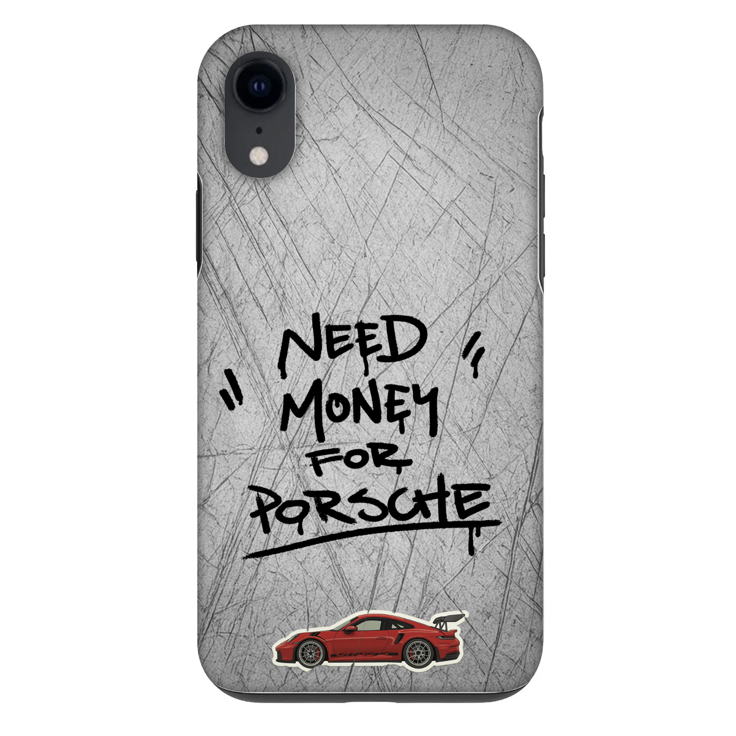 Picasee Fashion Case pro Apple iPhone XR - Grey Drift